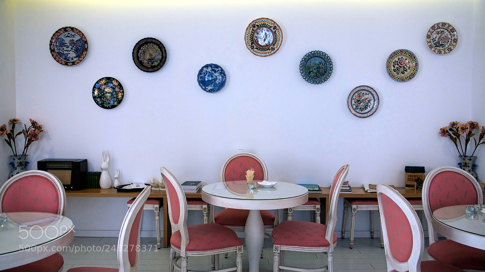 Panasonic Lumix DMC-G1 sample photo. Tea room interior photography