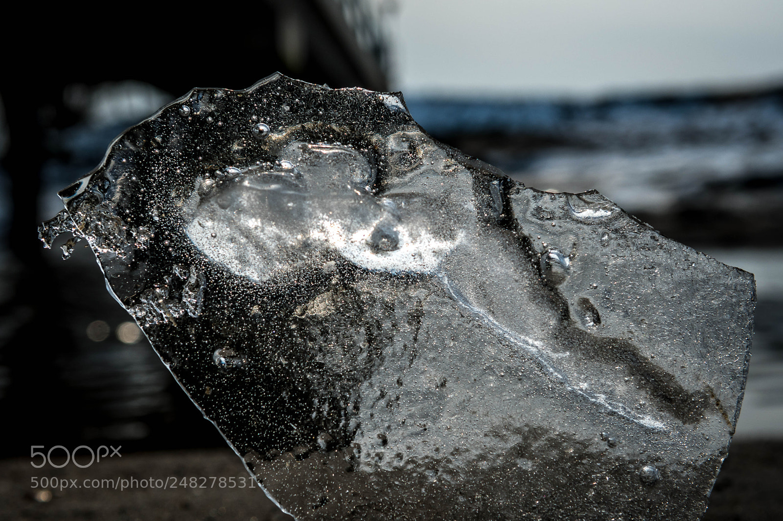 Nikon D500 sample photo. Ice and sun photography