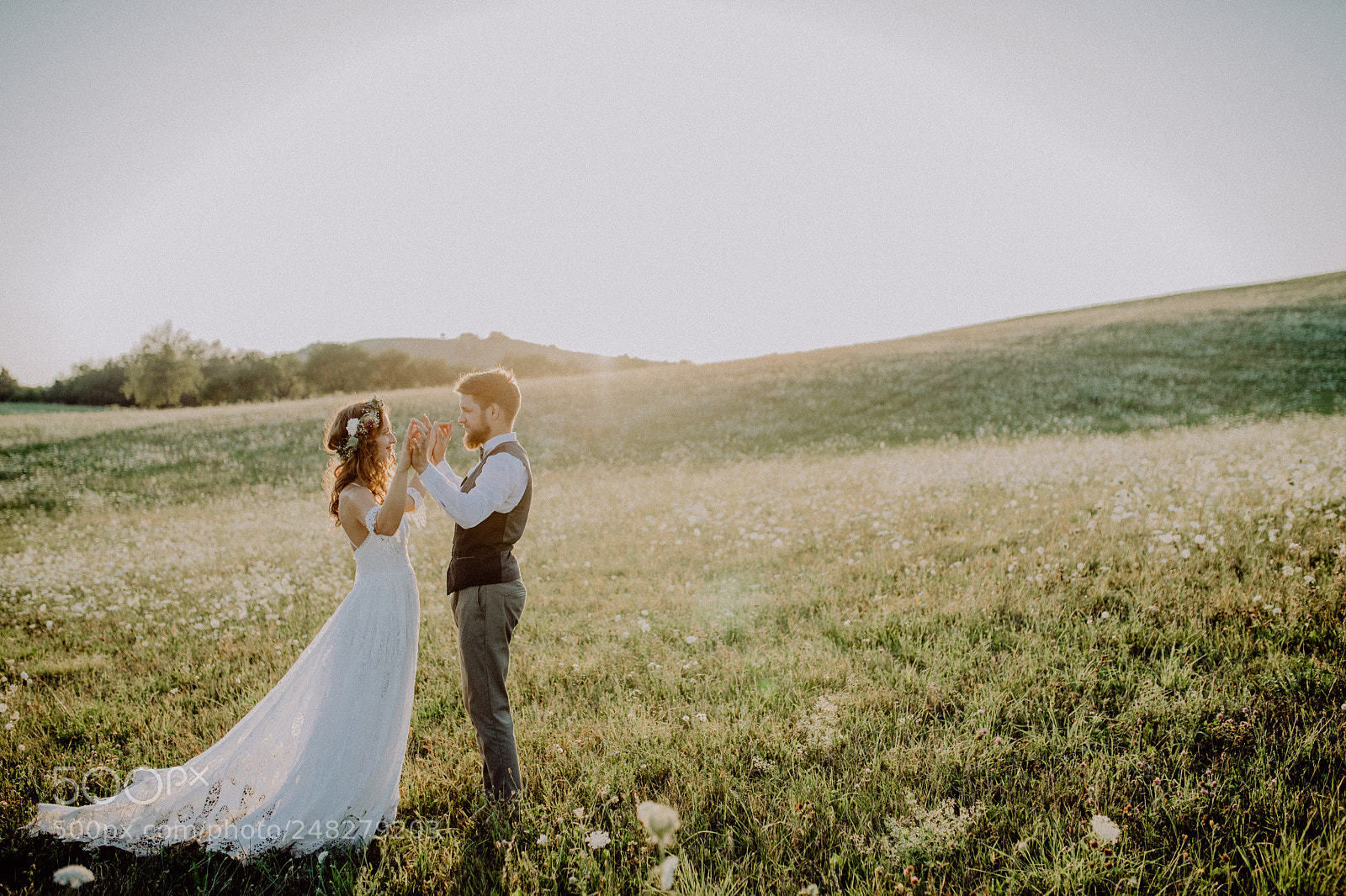 Nikon D5 sample photo. Beautiful bride and groom photography
