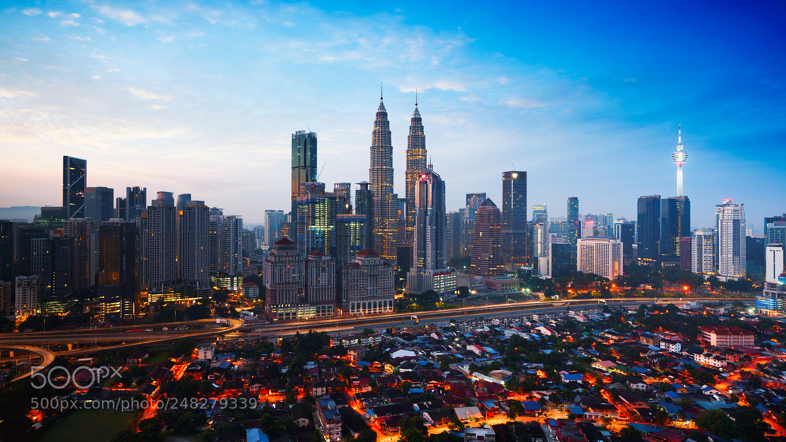 Sony a7R III sample photo. Kuala lumpur skyline photography