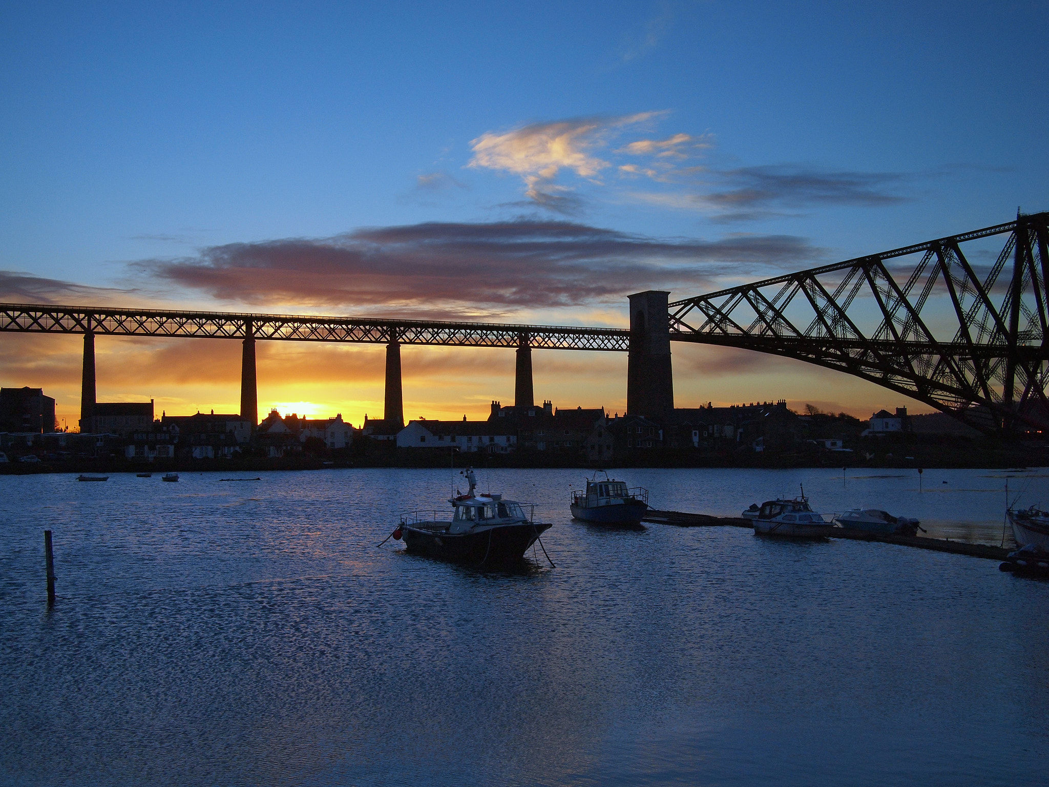 Olympus PEN E-P1 sample photo. Queensferry dawn photography