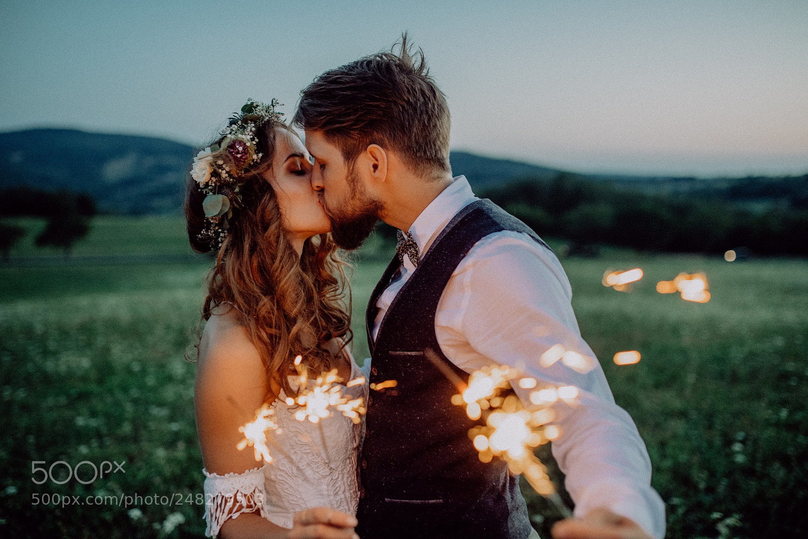 Nikon D5 sample photo. Beautiful bride and groom photography