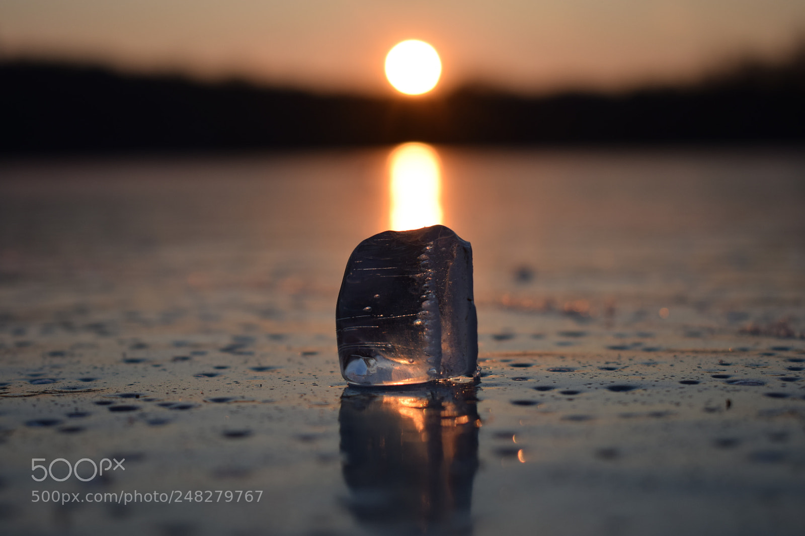 Nikon D5300 sample photo. Ice cube photography