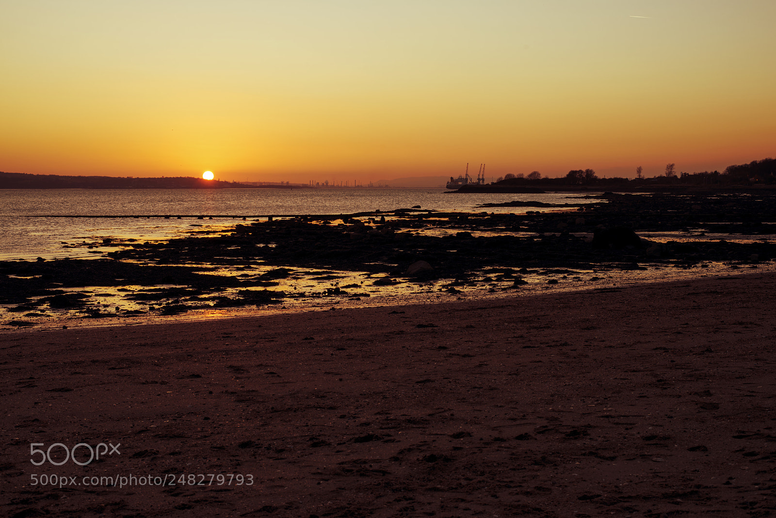 Nikon D800 sample photo. Hazy sunset photography