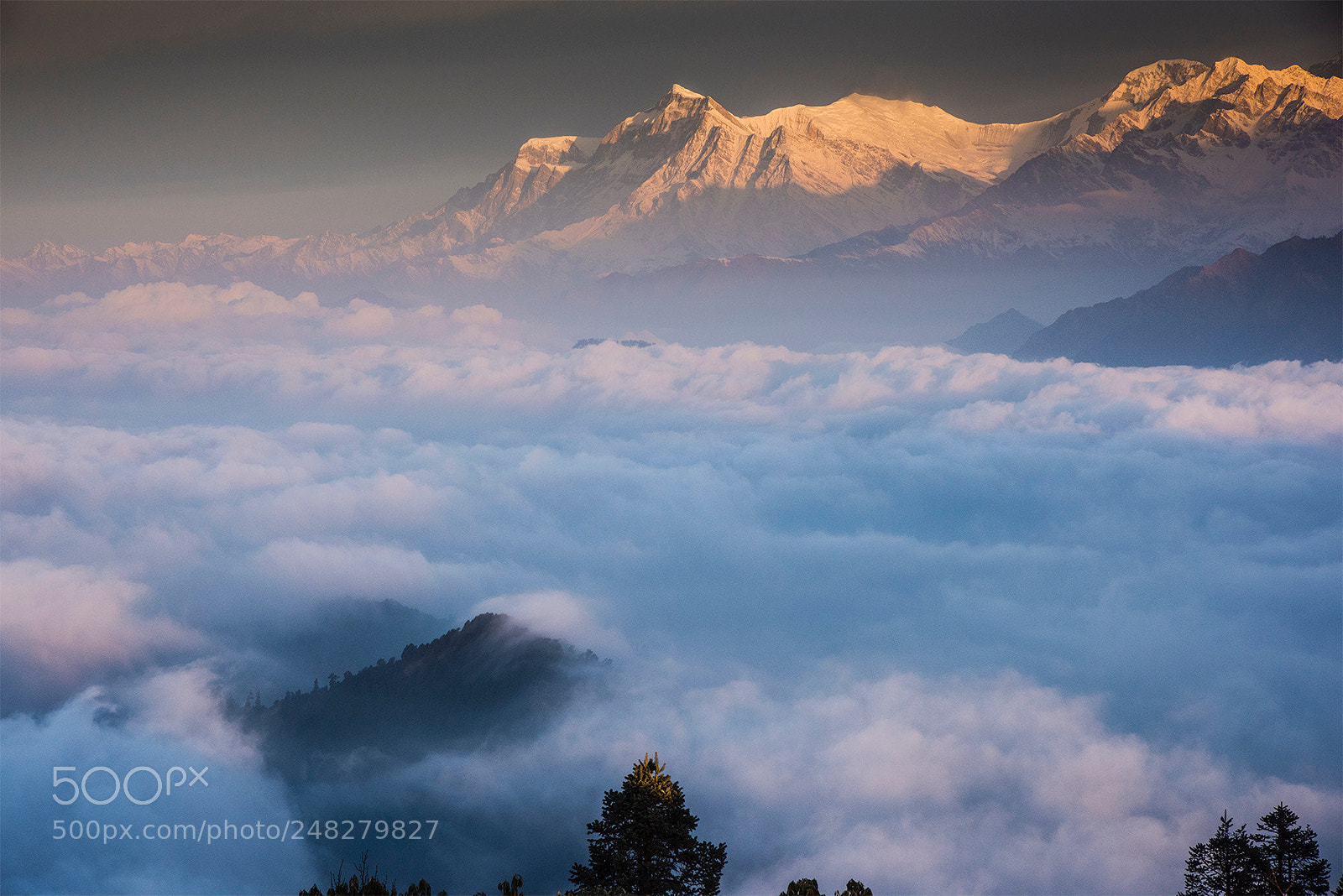 Nikon D810 sample photo. Abc trekking in nepal photography