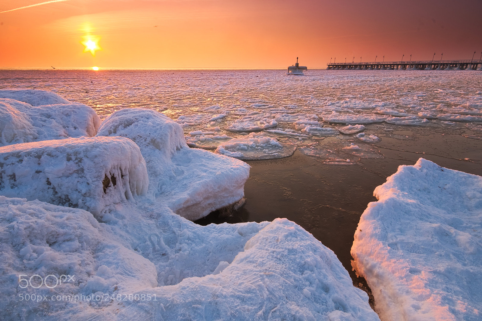 Pentax K-S2 sample photo. Frozen baltic at or photography