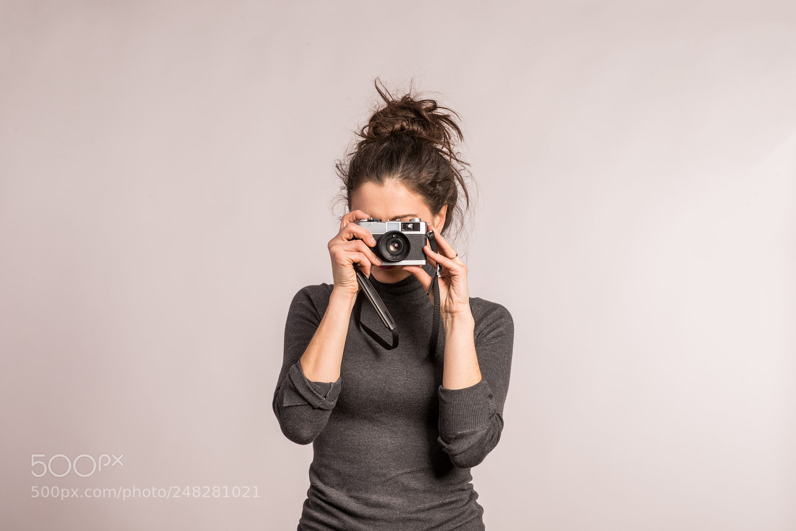 Nikon D800 sample photo. Portrait of a young photography
