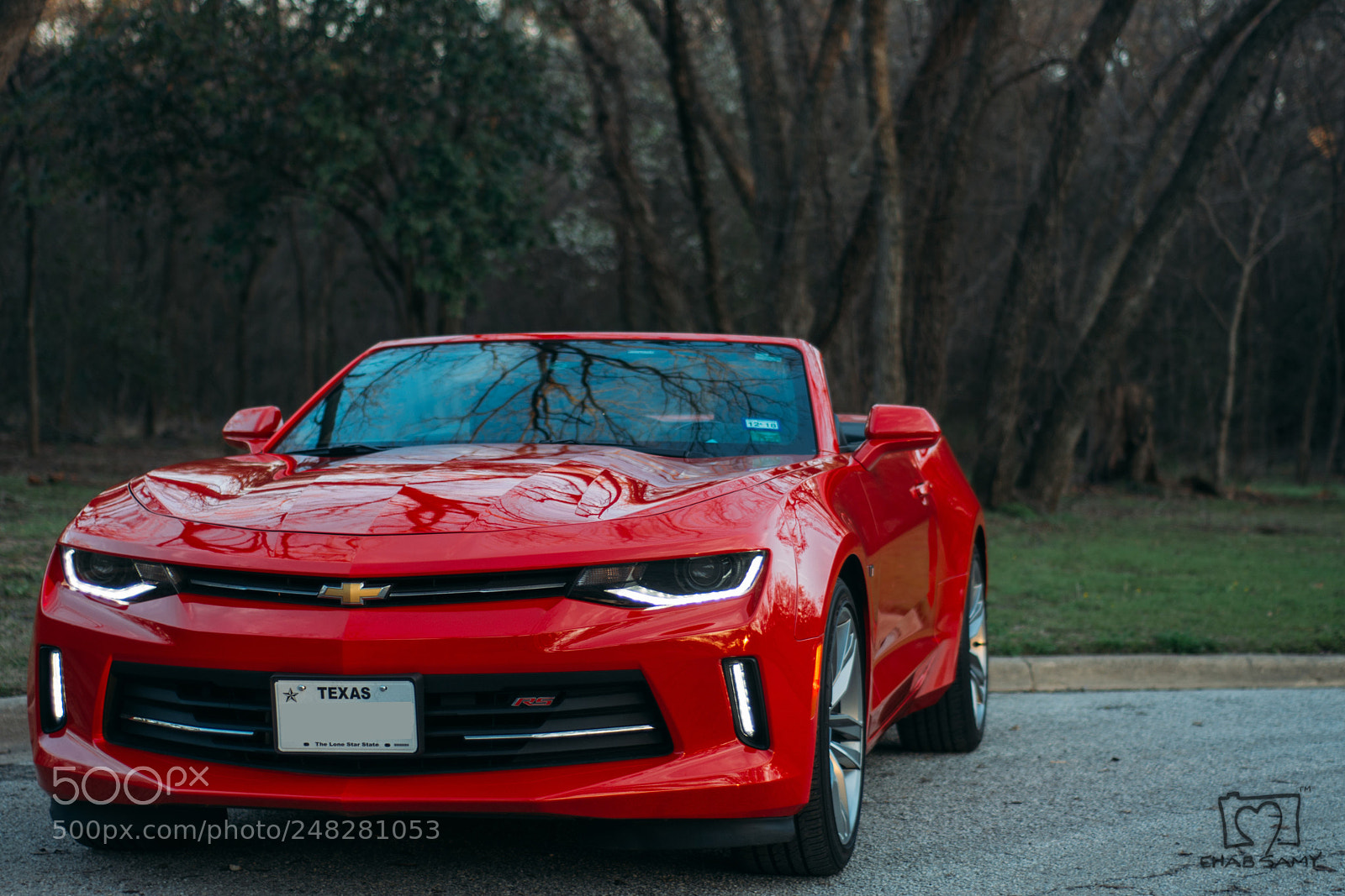 Nikon D7100 sample photo. Camaro convertible photography
