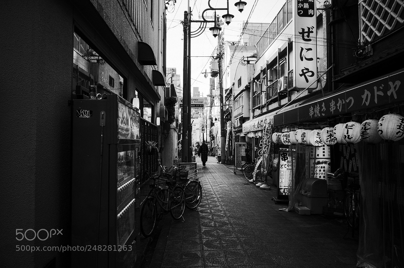 Ricoh GR sample photo. Shinsekai photography