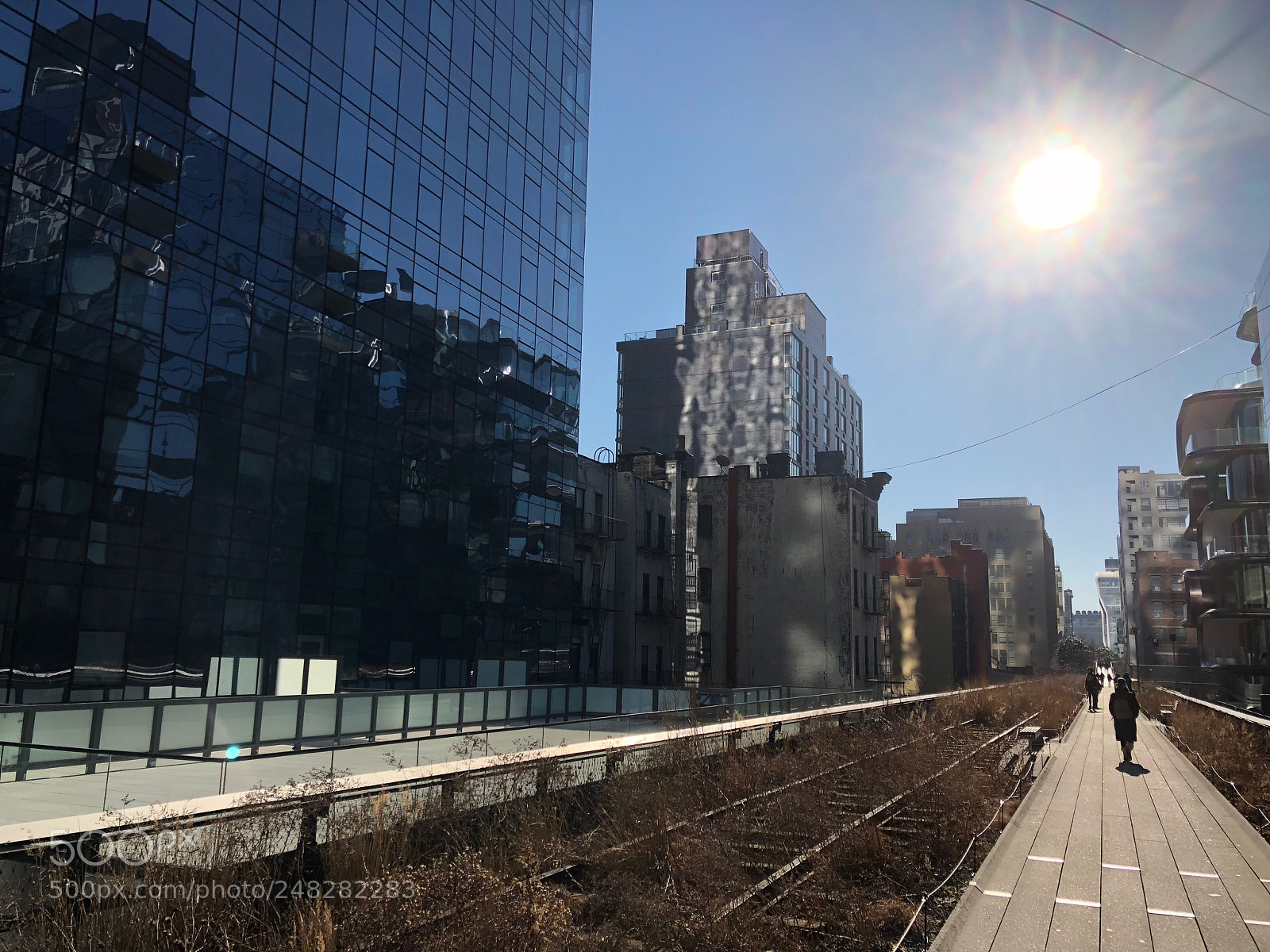 Apple iPhone X sample photo. Highline sunshine photography