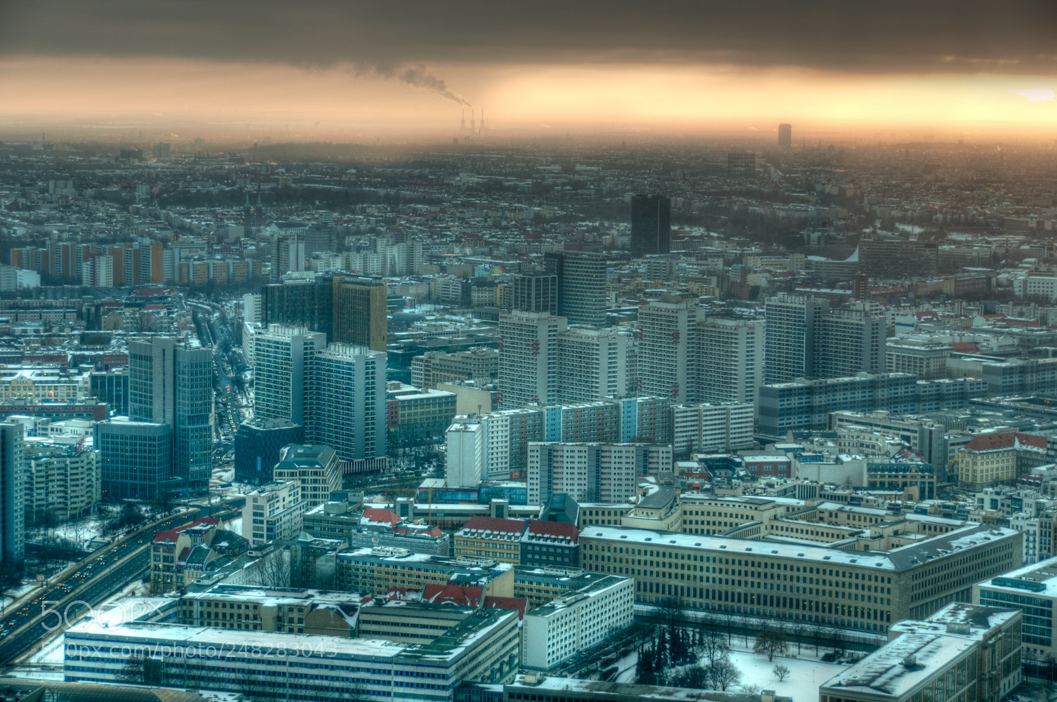 Nikon D90 sample photo. Berlin winter. photography