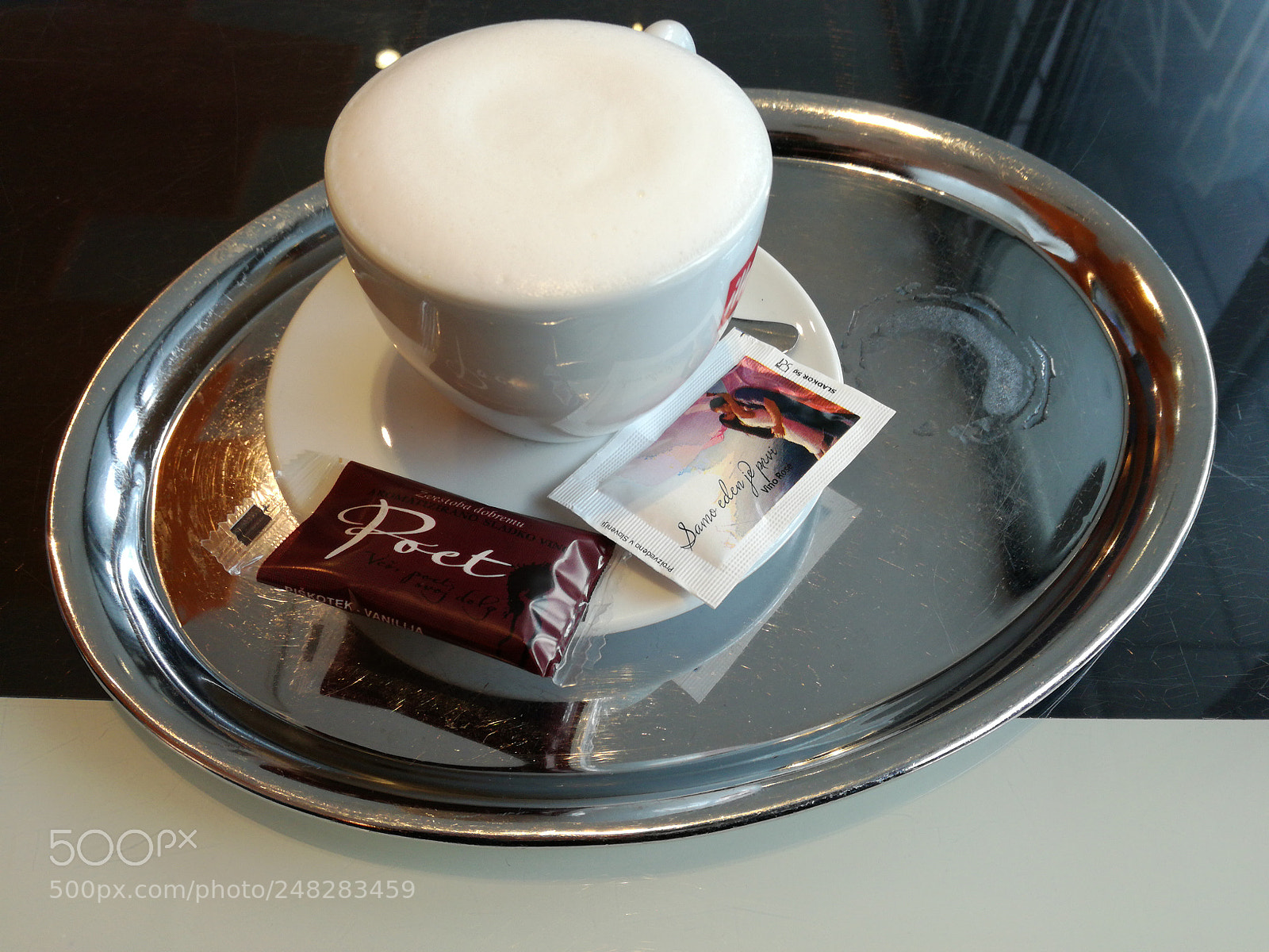 HUAWEI P9 LITE sample photo. A cup of coffee photography
