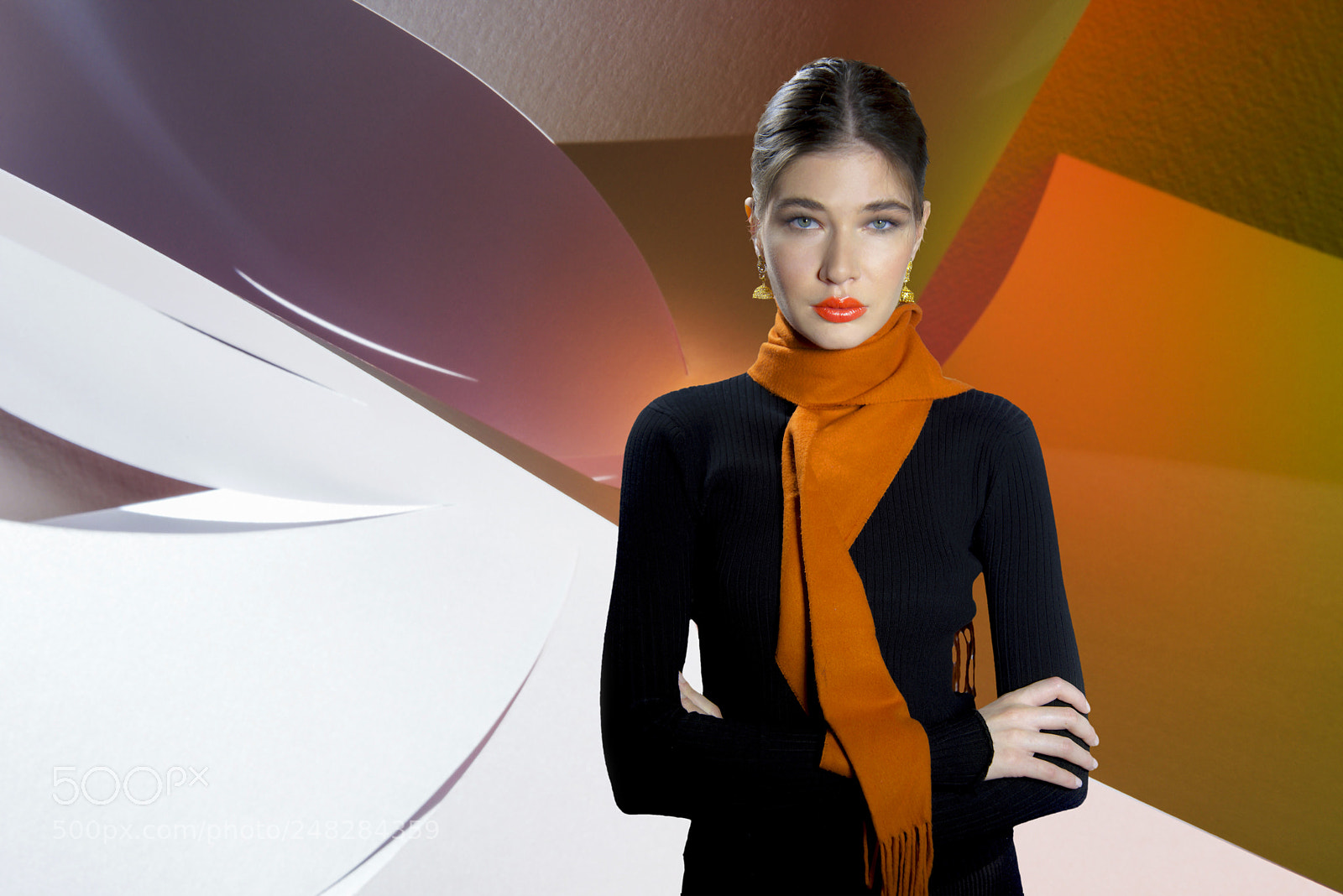 Nikon D810 sample photo. Ana shows the colors photography