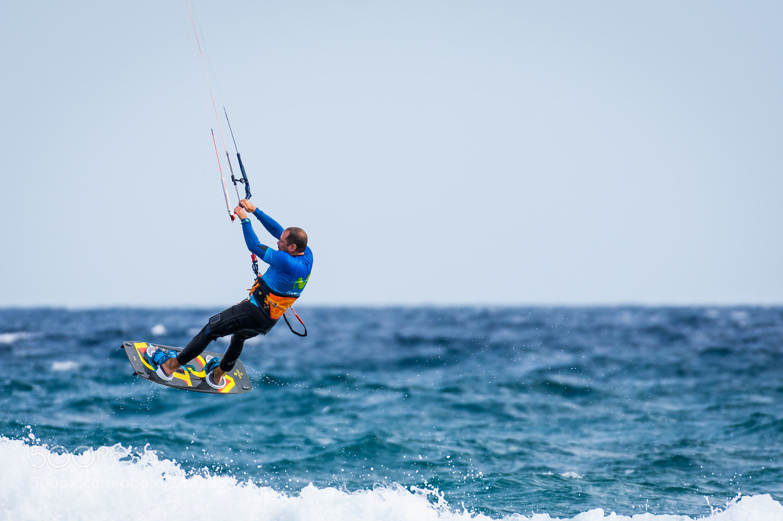Nikon D7200 sample photo. Kitesurfer photography