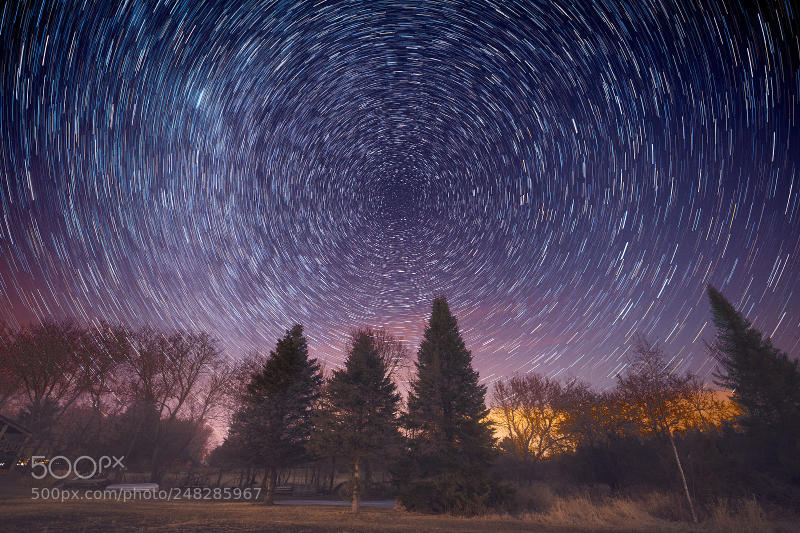 Sony a7R II sample photo. First star trails photography