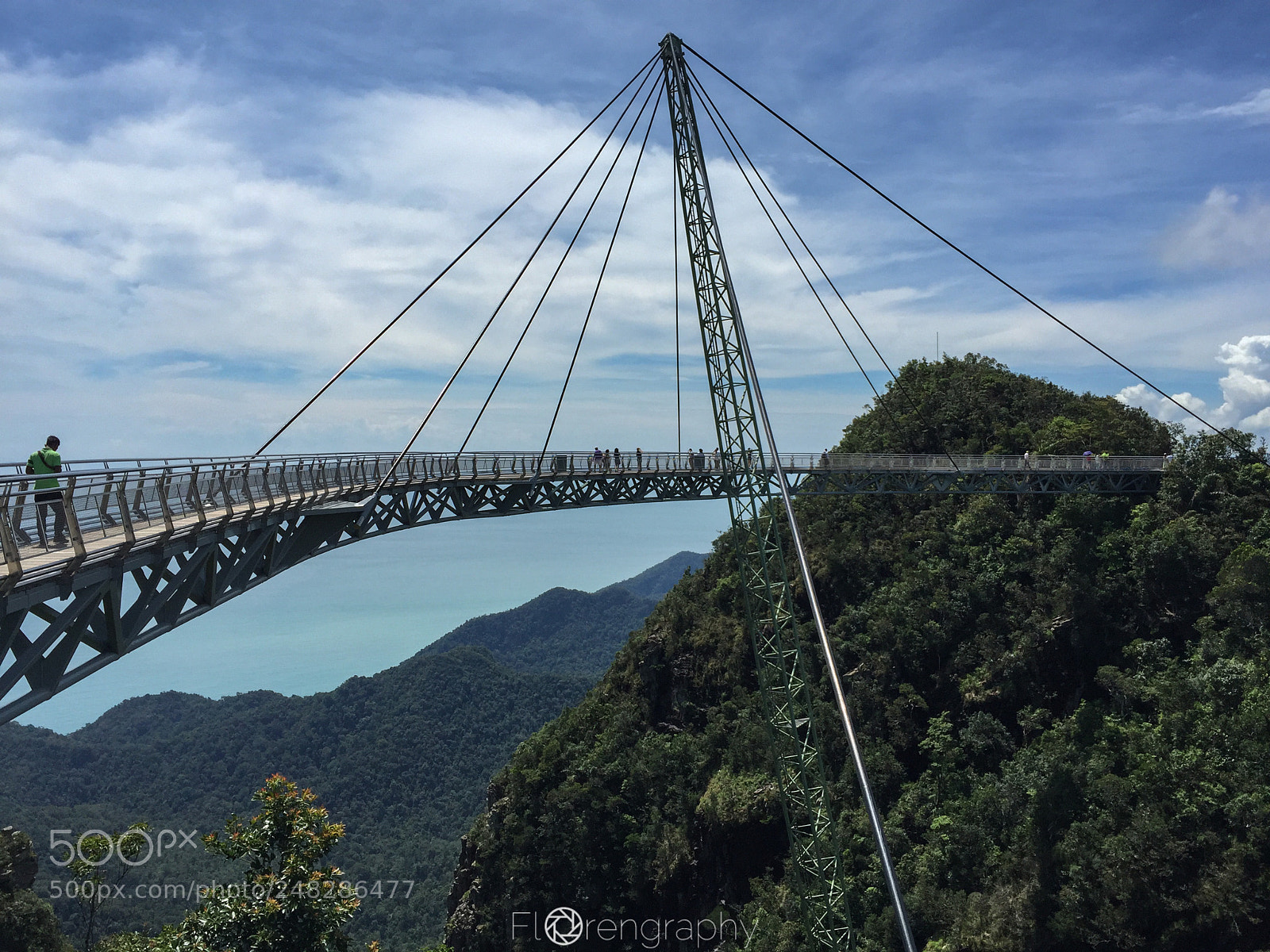 Apple iPhone 6 Plus sample photo. Bridge in the sky photography