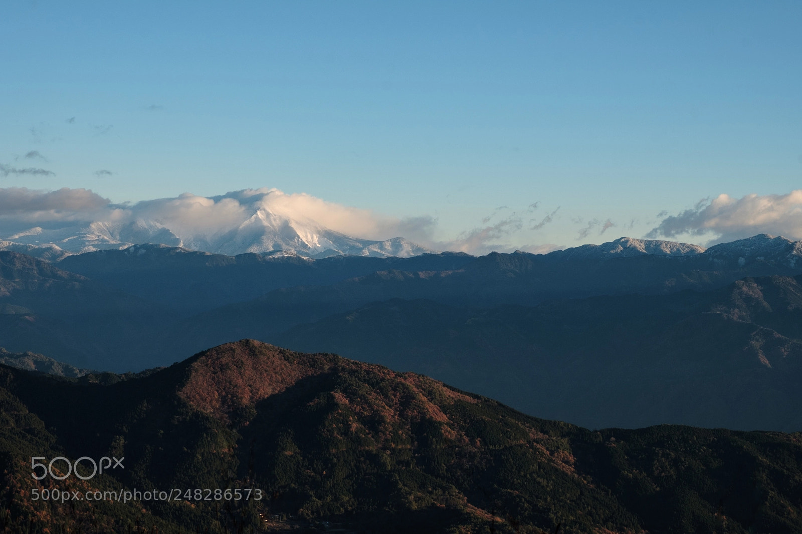 Fujifilm X-Pro2 sample photo. 二ツ森山の眺望（御嶽山） photography