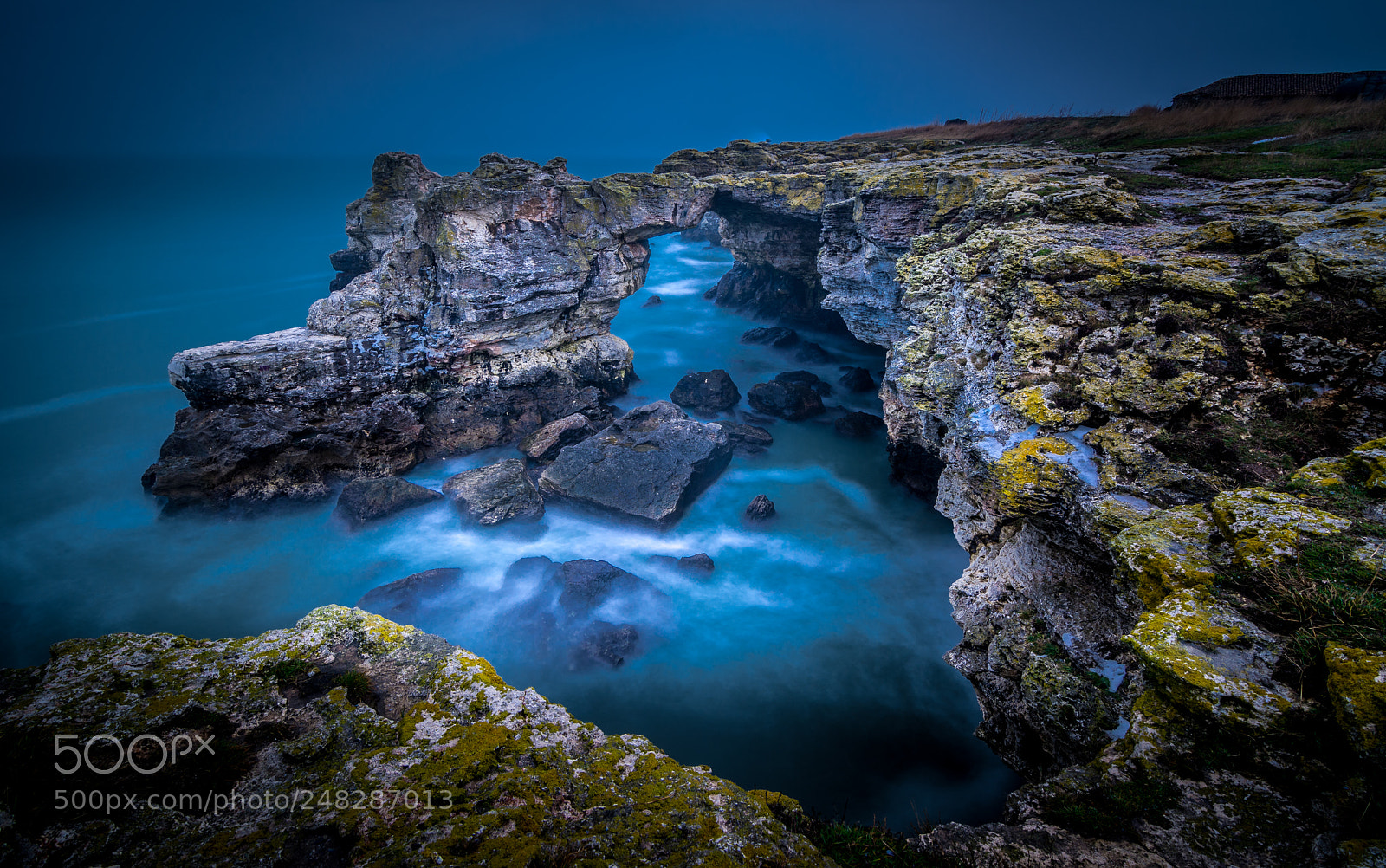 Nikon D7100 sample photo. Icy rocks photography