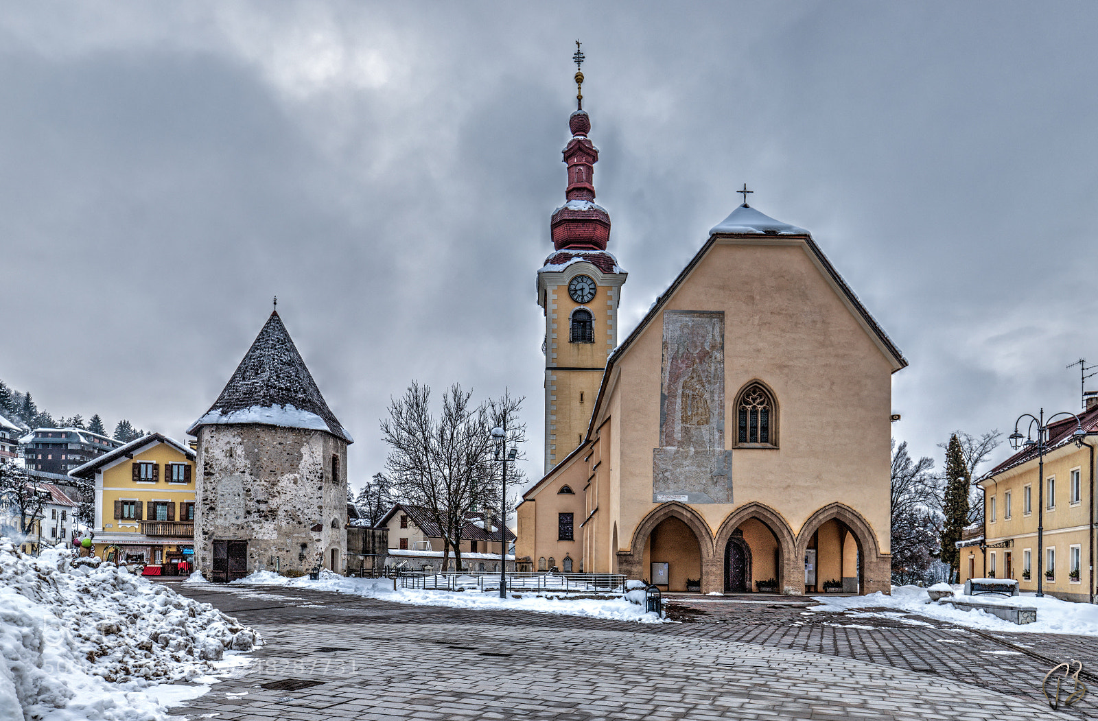 Canon EOS 6D Mark II sample photo. Tarvisio in winter mood photography