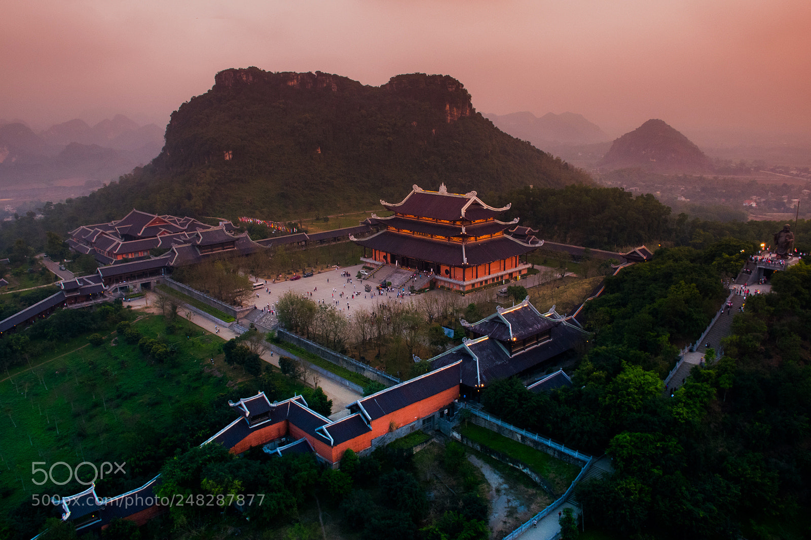 Nikon D5600 sample photo. Bai dinh, vietnam photography