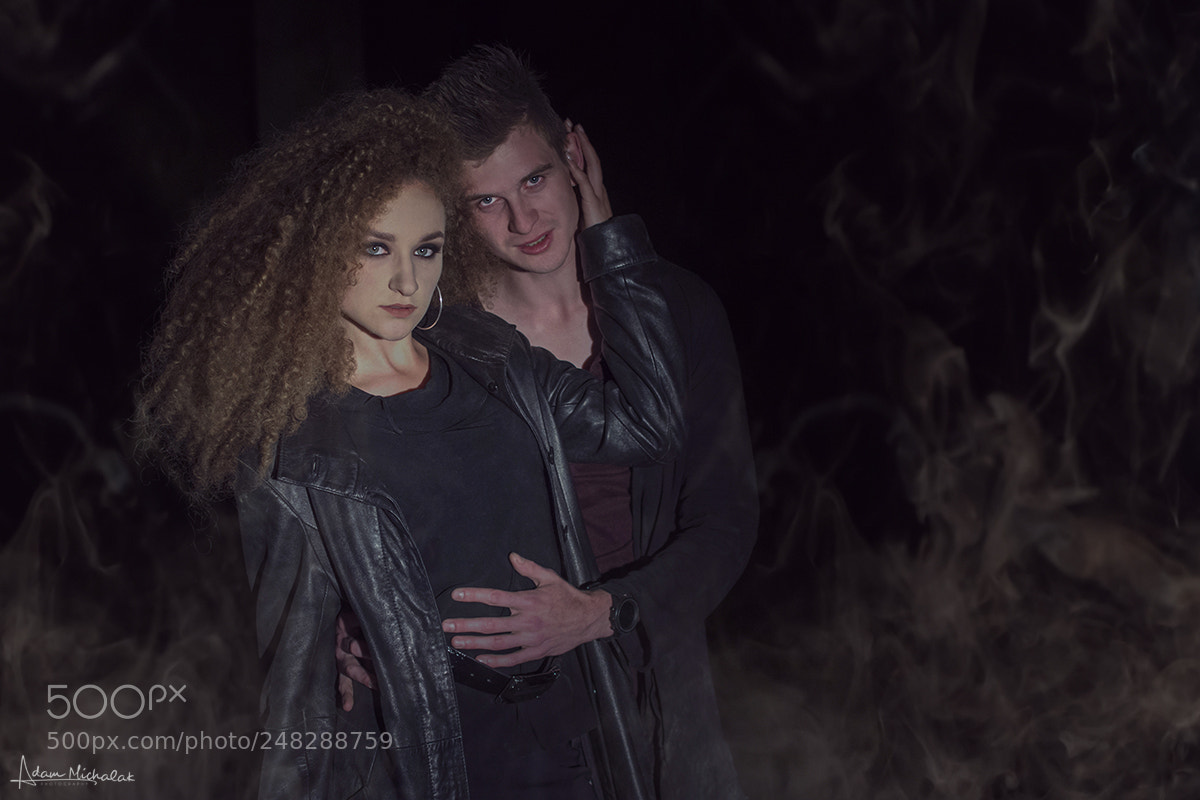 Nikon D7100 sample photo. Darkness and smoke photography
