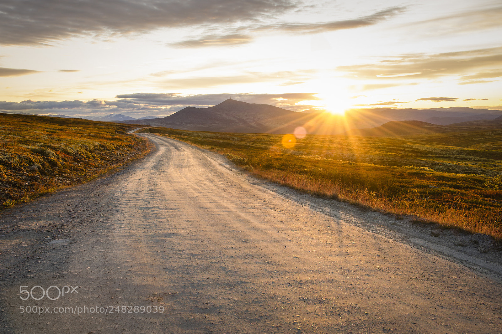 Nikon D5100 sample photo. Sunset in the rondane photography