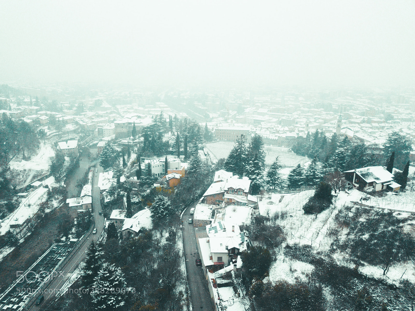 DJI FC220 sample photo. Rovereto photography