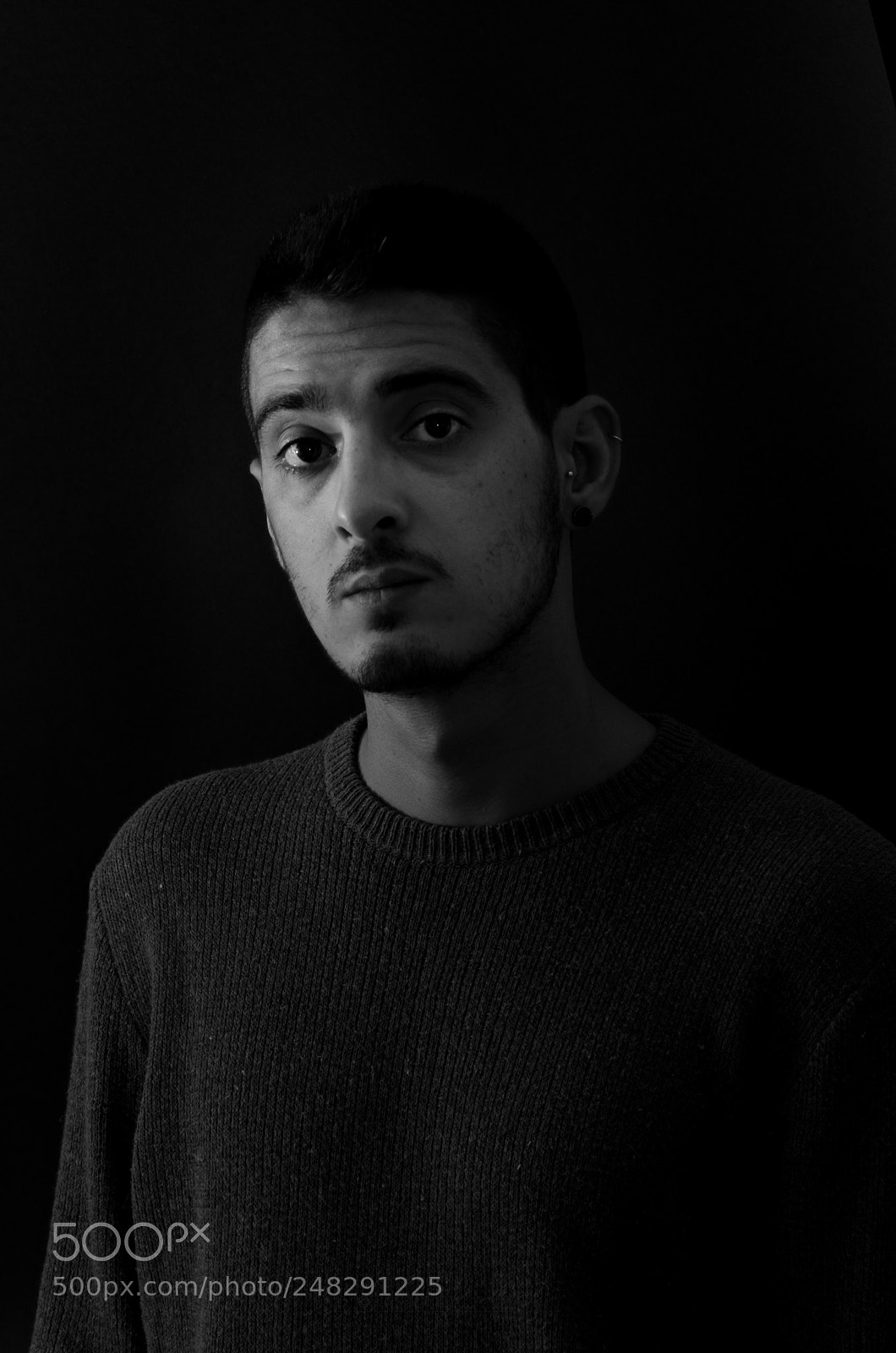 Nikon D5100 sample photo. Self portrait photography