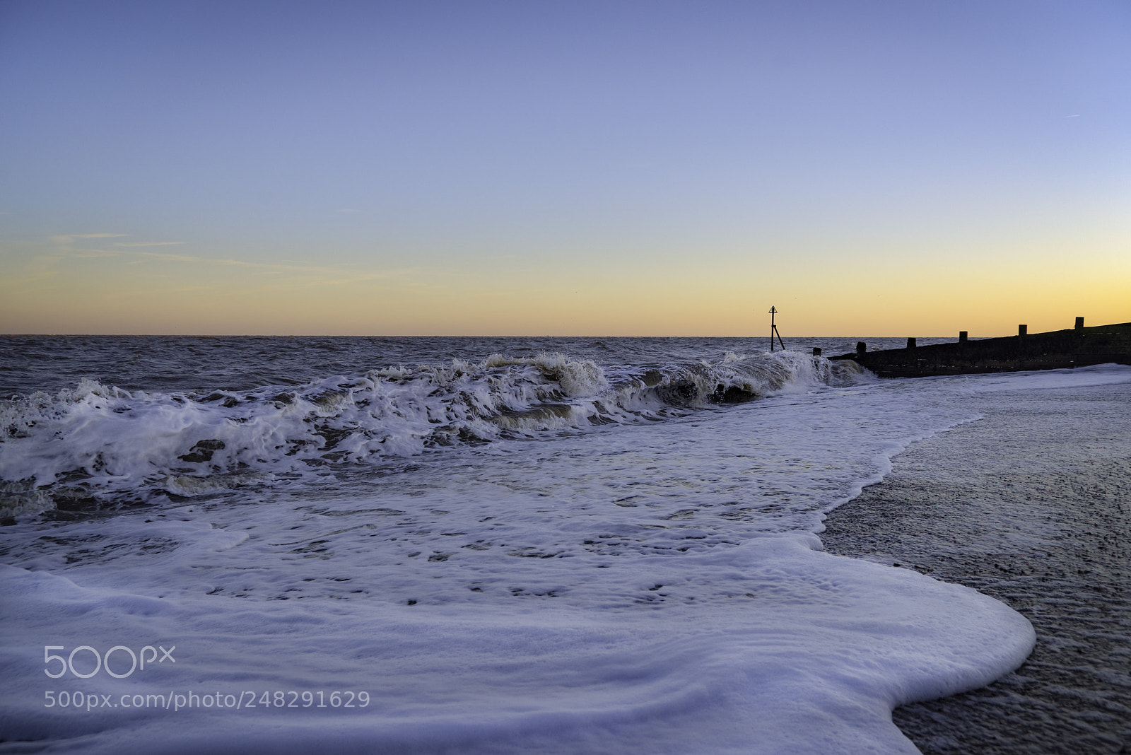 Nikon D810 sample photo. Beach sundown photography