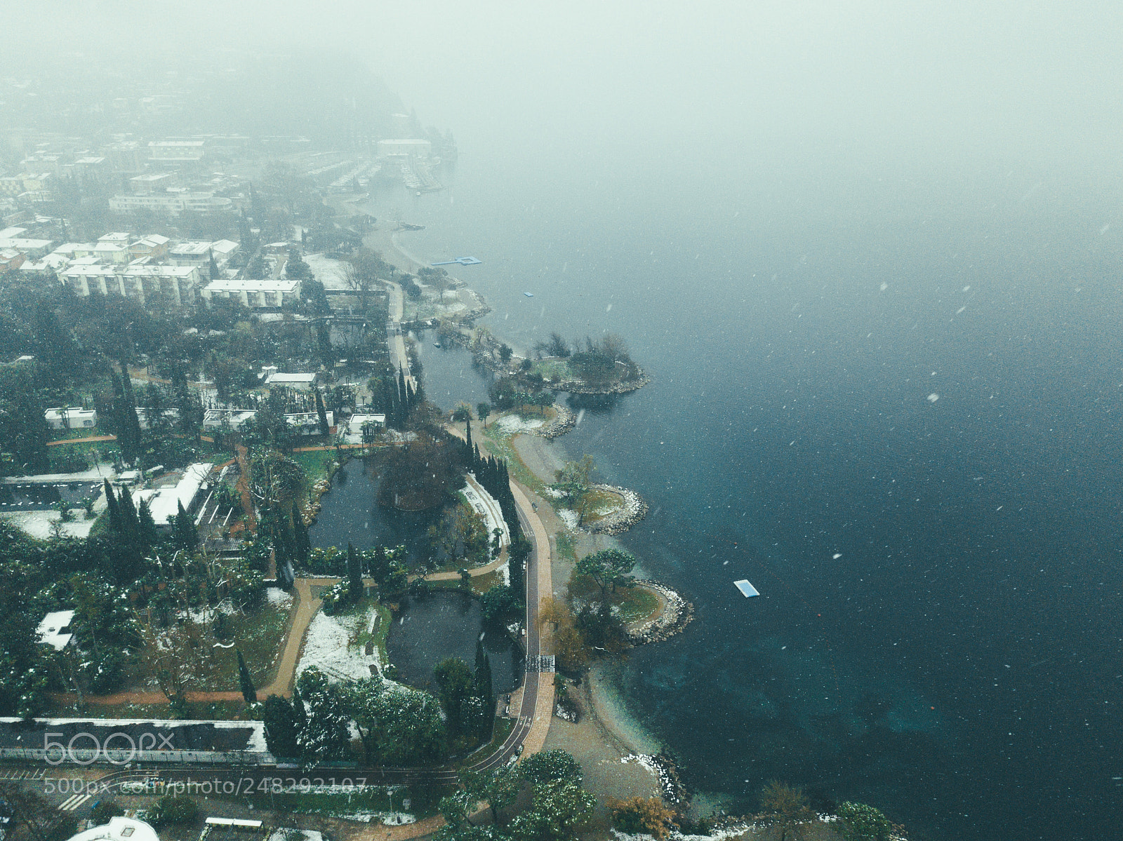 DJI FC220 sample photo. Garda lake photography