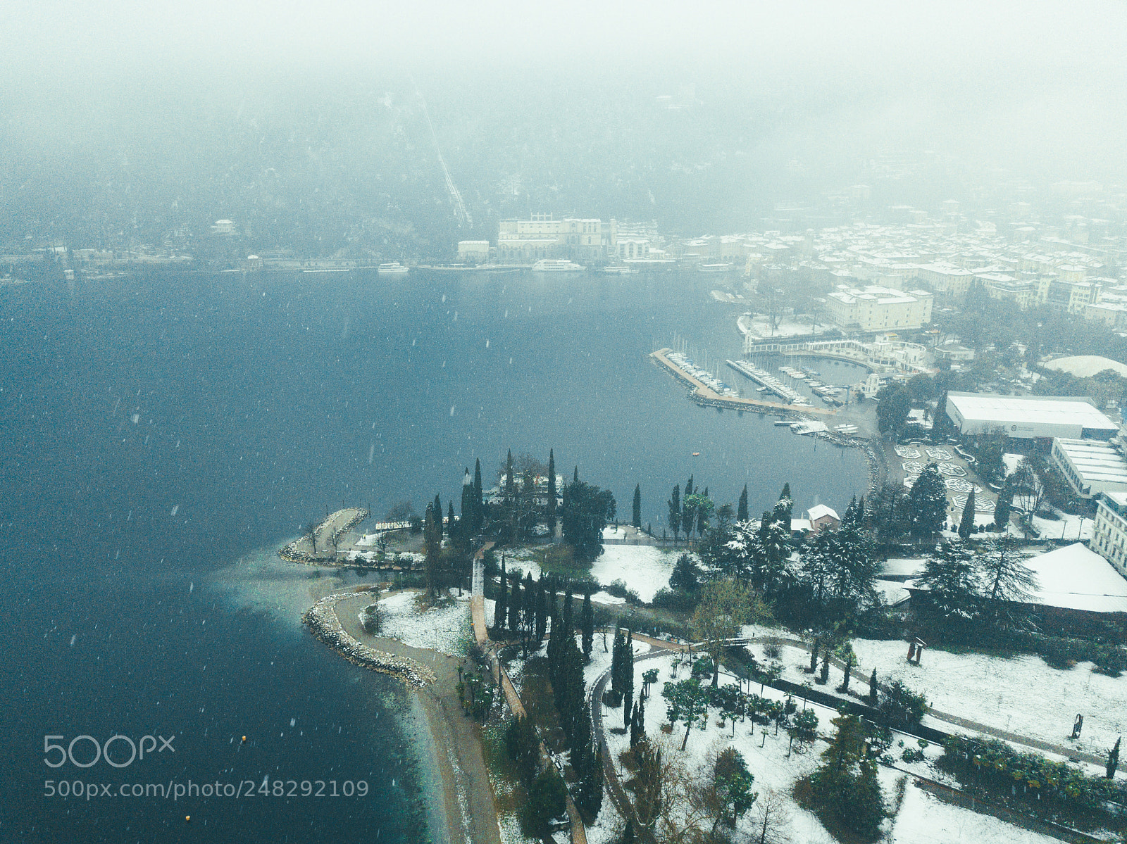 DJI FC220 sample photo. Garda lake photography