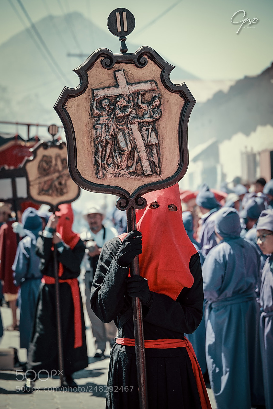 Nikon D800E sample photo. Nazarenos encapuchados photography