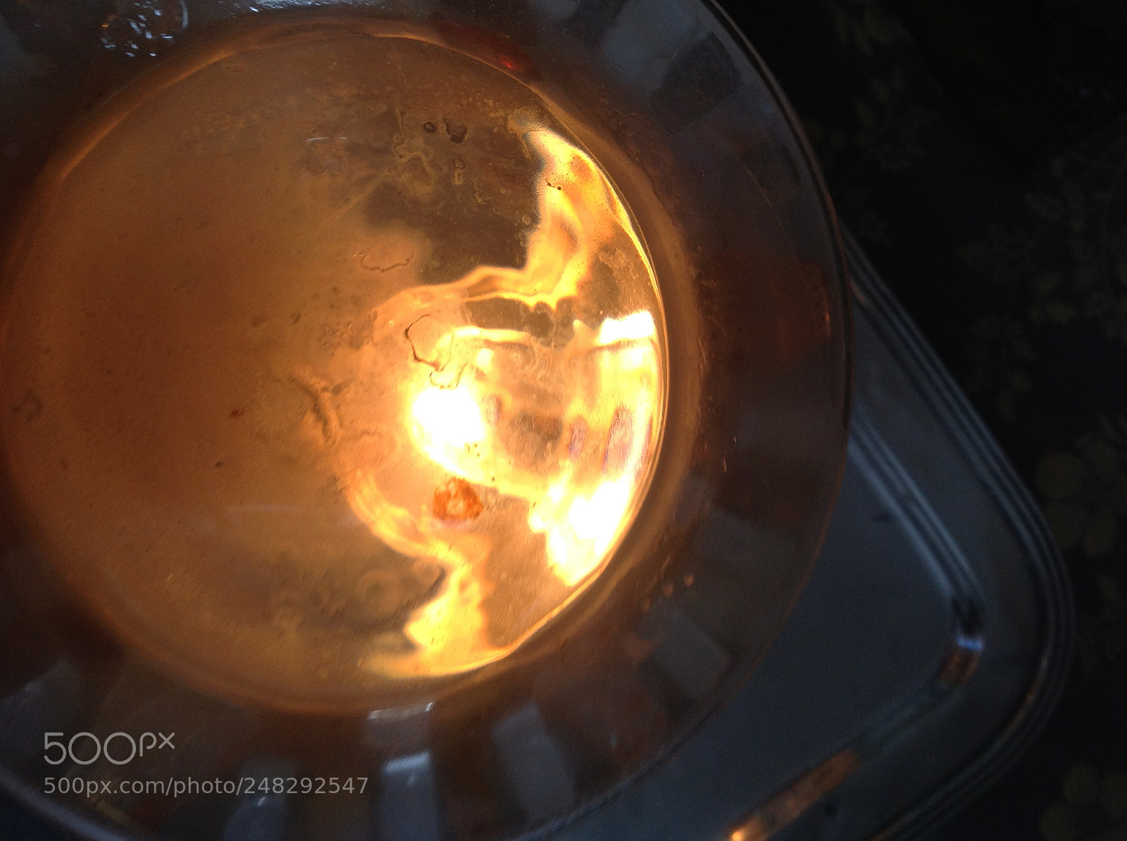 Apple iPad sample photo. Implosion the sun photography
