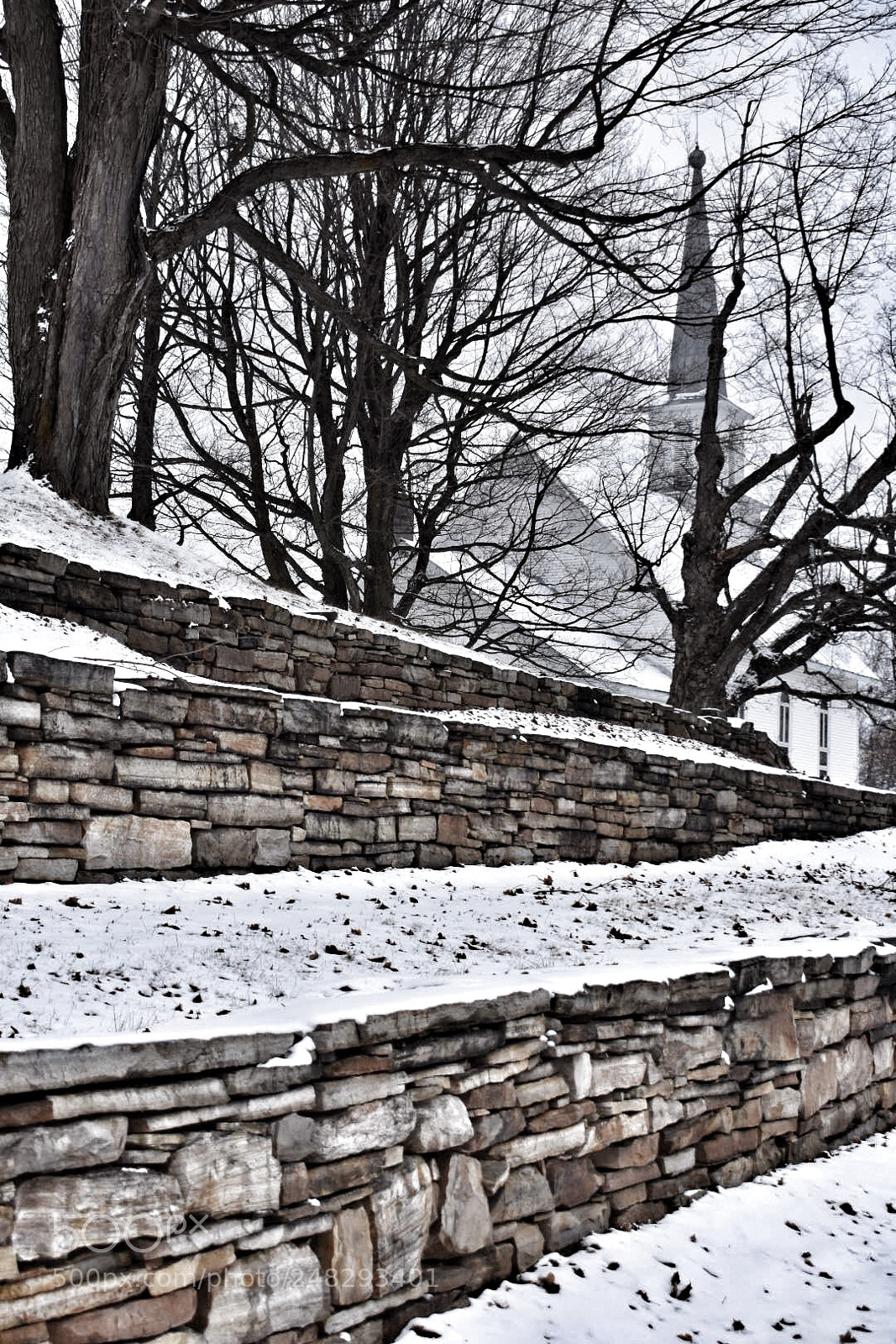 Nikon D3400 sample photo. Winter church photography