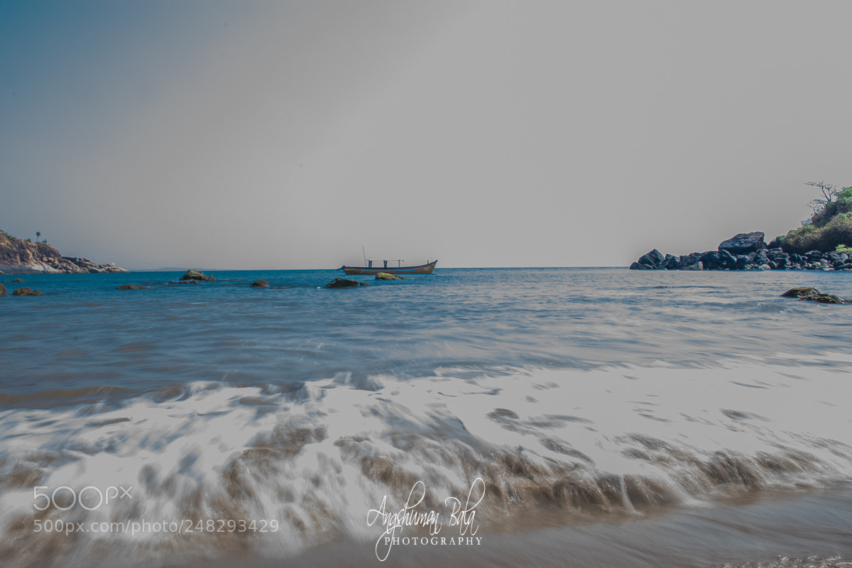 Nikon D5300 sample photo. Om beach : gokarna photography
