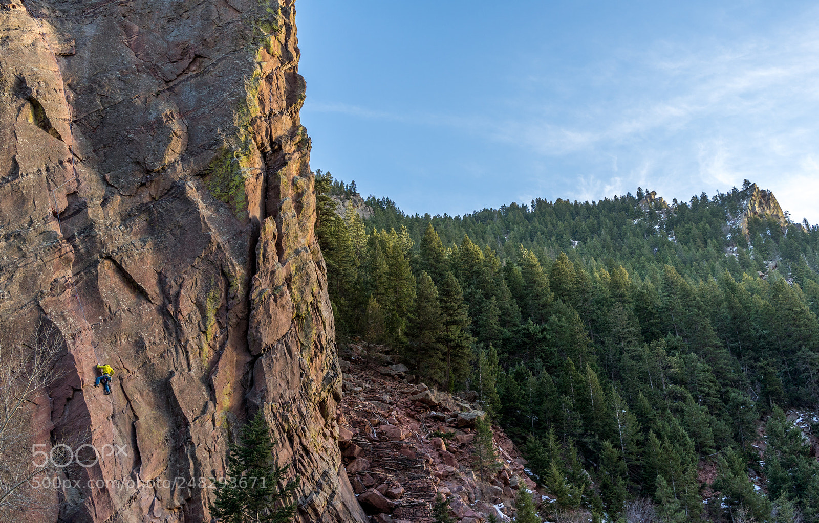Sony a7 II sample photo. Rock climber photography