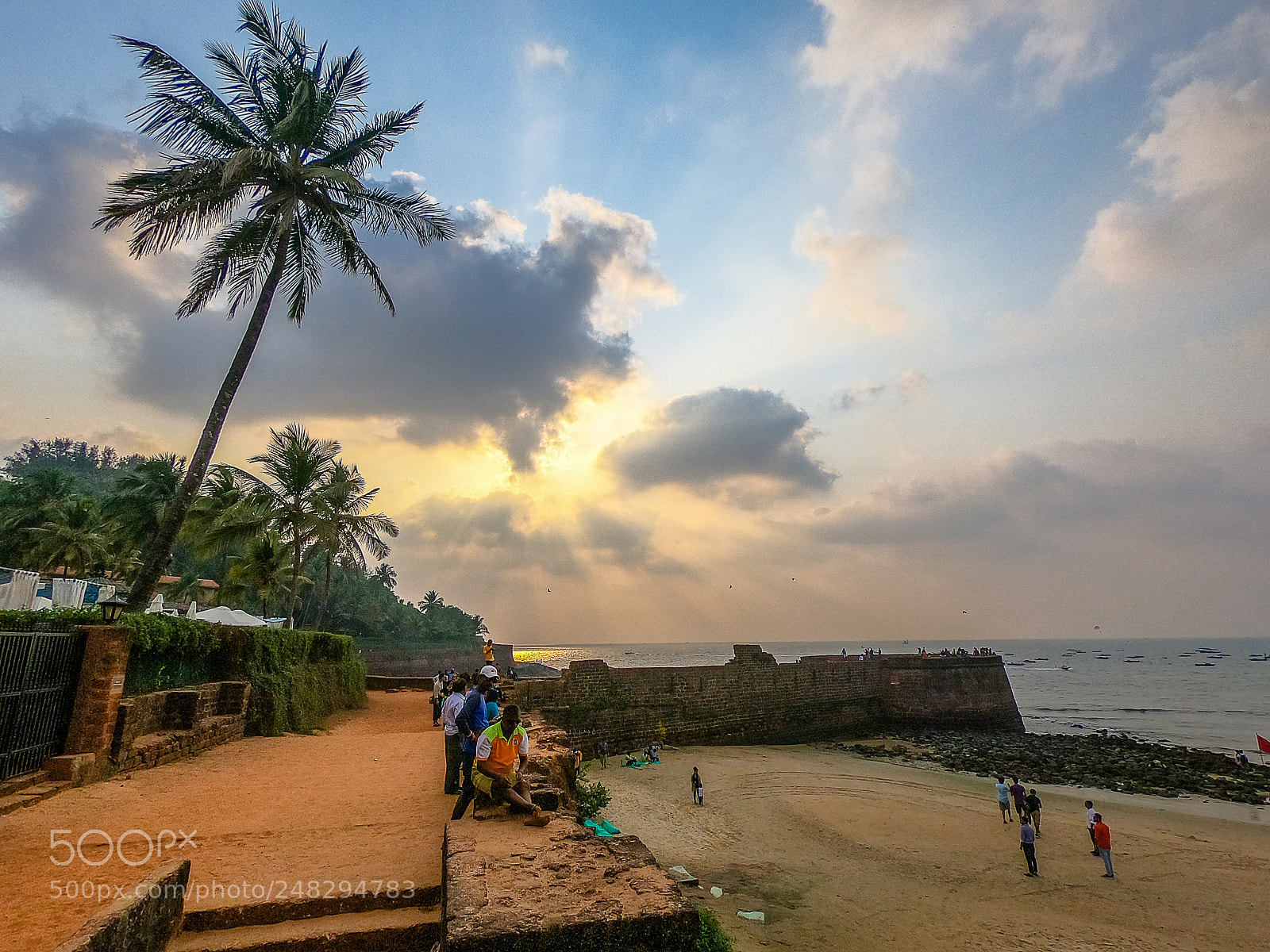 GoPro Hero6 Black sample photo. Sunset view from aguada photography