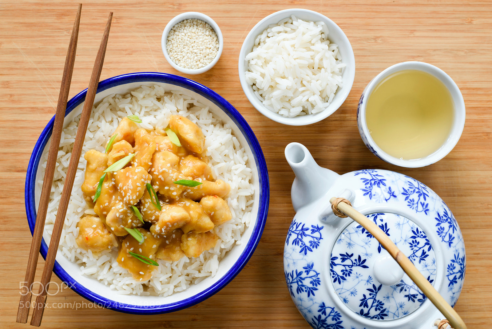 Nikon D810 sample photo. Chicken with rice, china photography