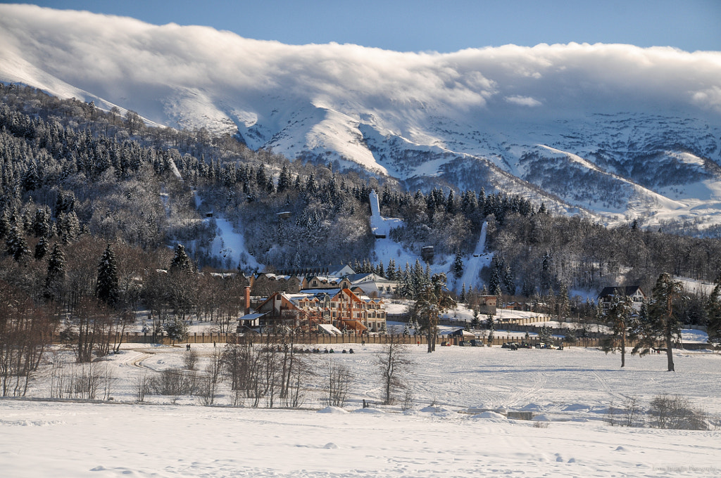 Bakuriani ski jumping by Levan Tataradze on 500px.com