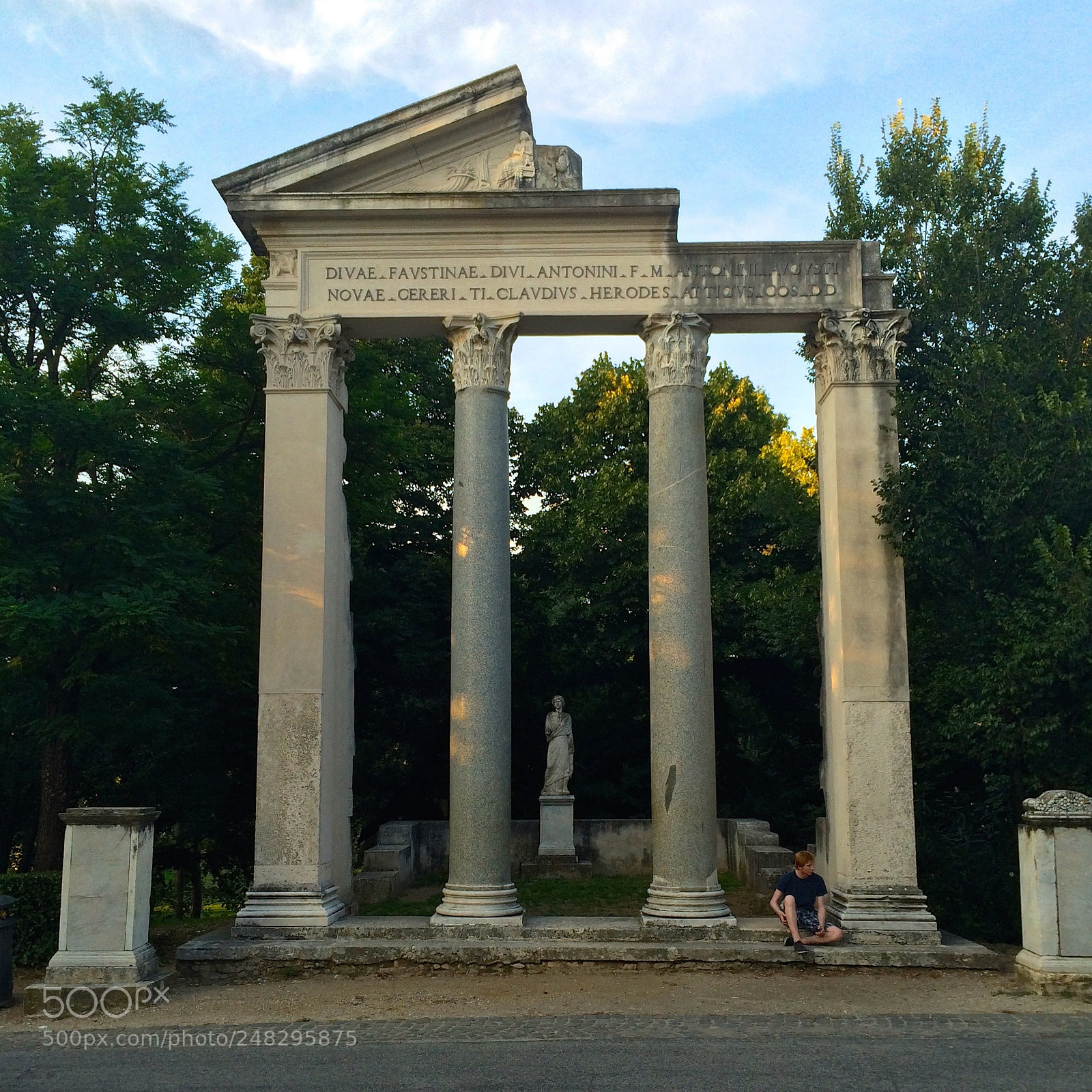Apple iPhone 5s sample photo. Sitting in the ruins photography