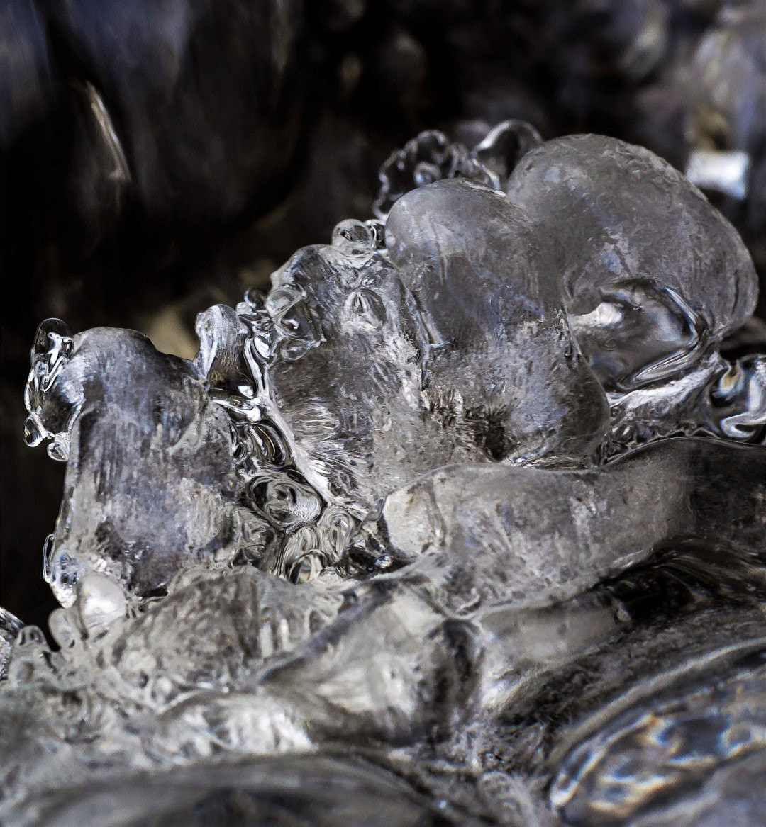 Olympus PEN E-PM2 sample photo. Ice photography