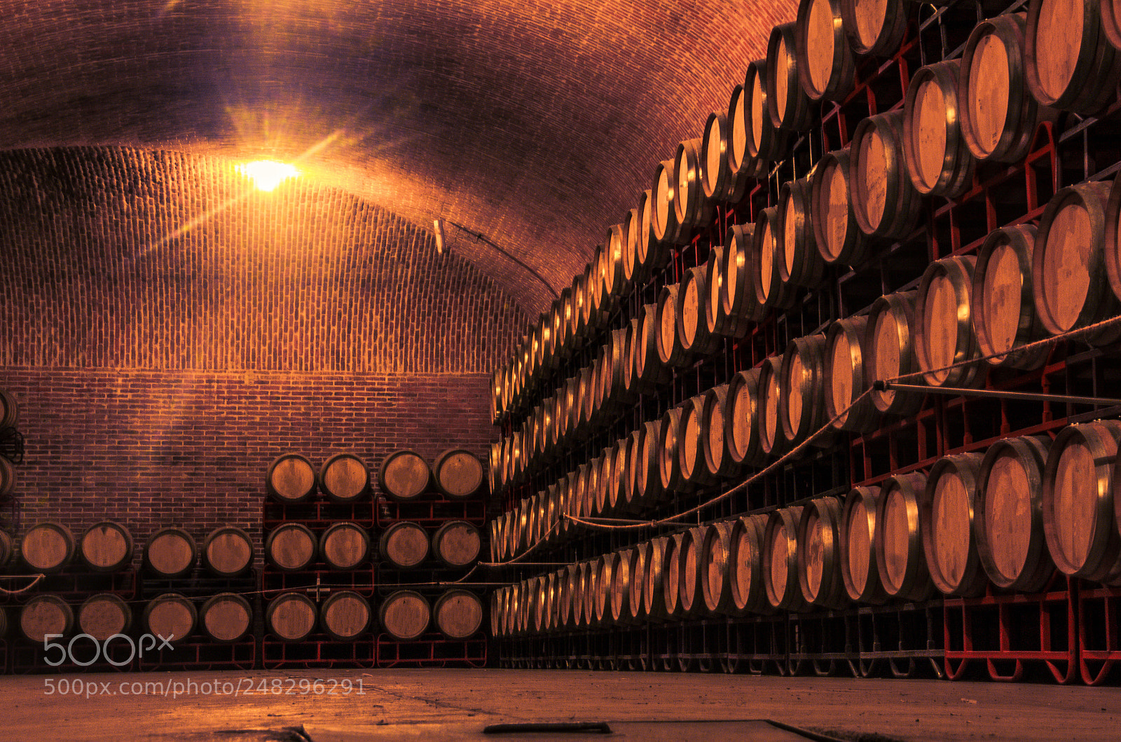 Canon EOS 1200D (EOS Rebel T5 / EOS Kiss X70 / EOS Hi) sample photo. Storaged wine barrels photograph photography