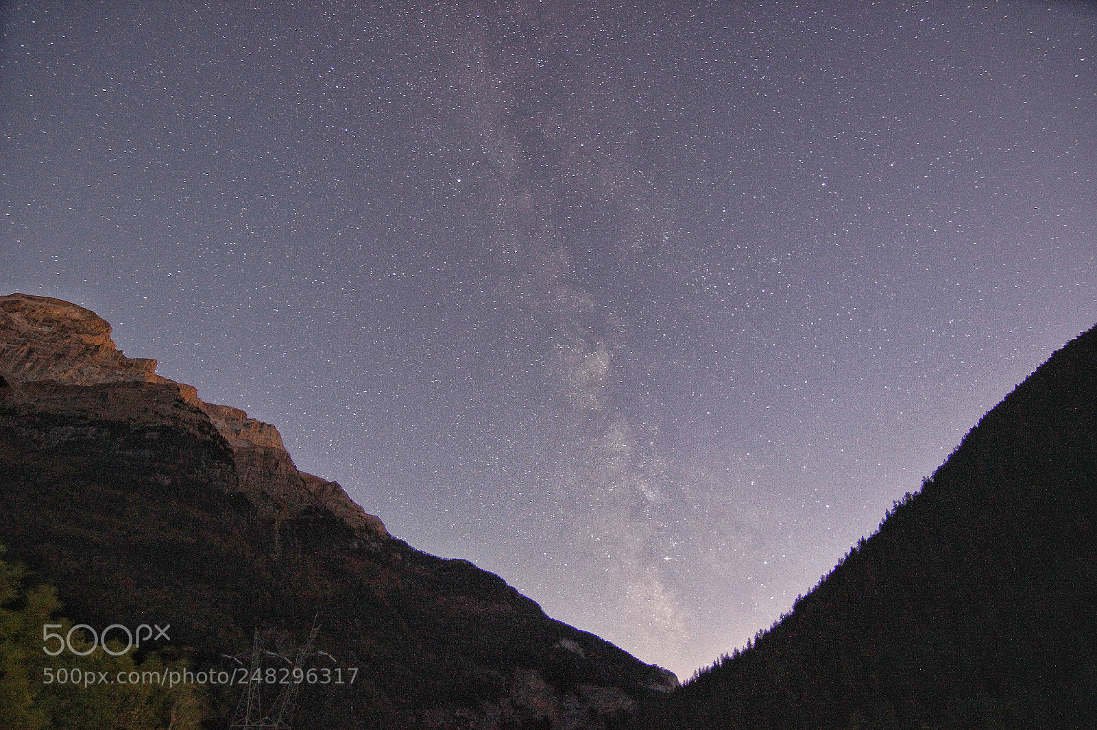 Canon EOS 600D (Rebel EOS T3i / EOS Kiss X5) sample photo. Via lactea en camping photography