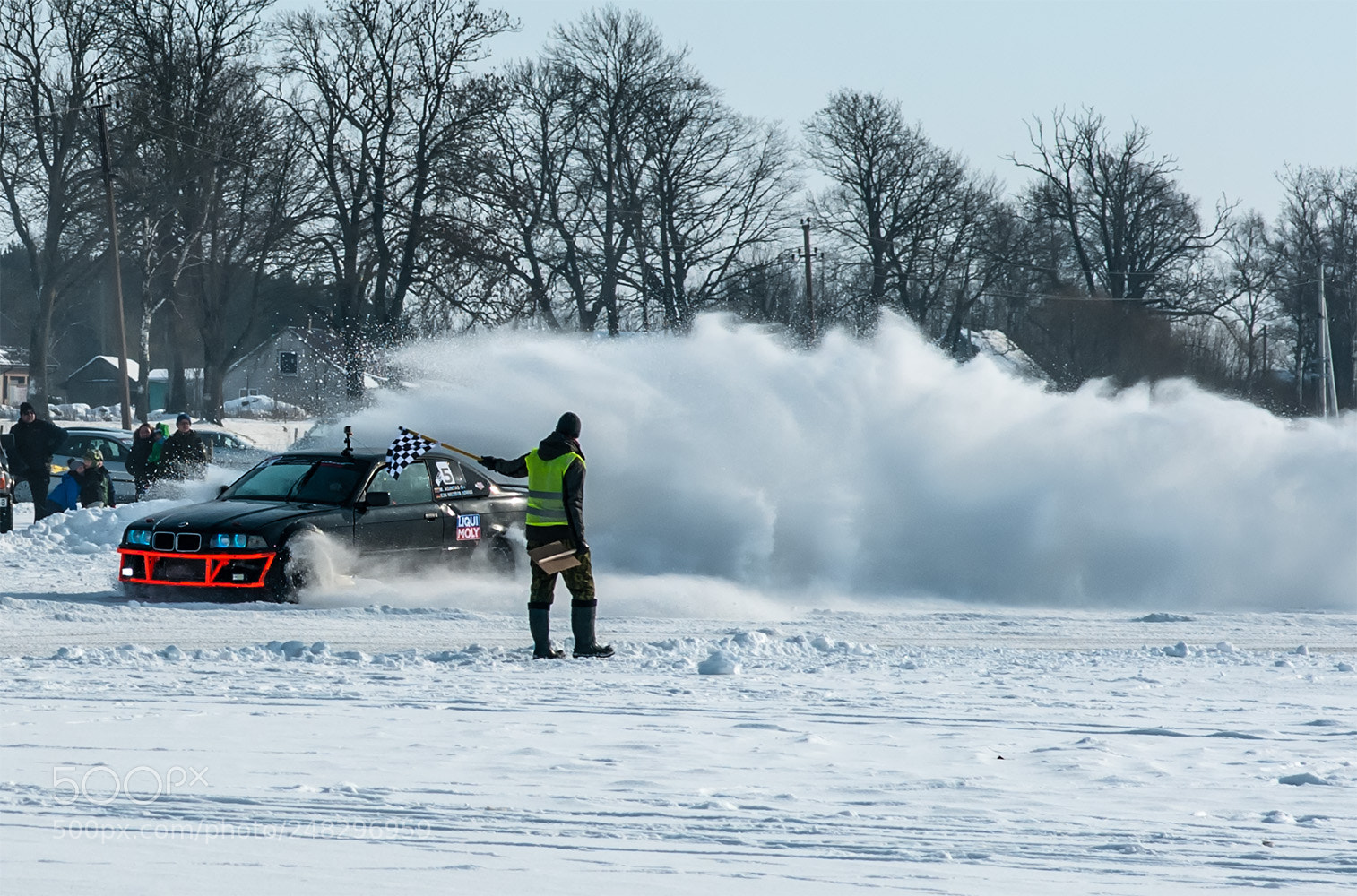 Nikon D300S sample photo. Winter sport photography