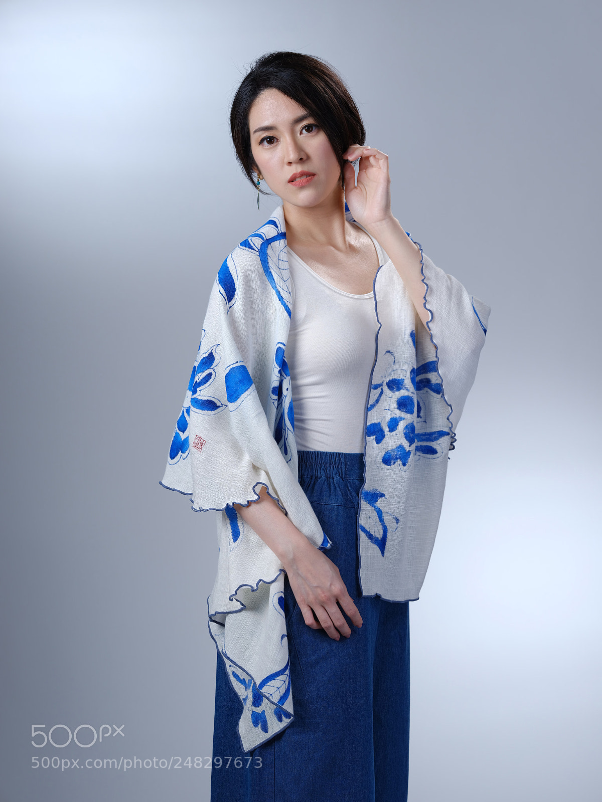 Fujifilm GFX 50S sample photo. The beauty in blue photography