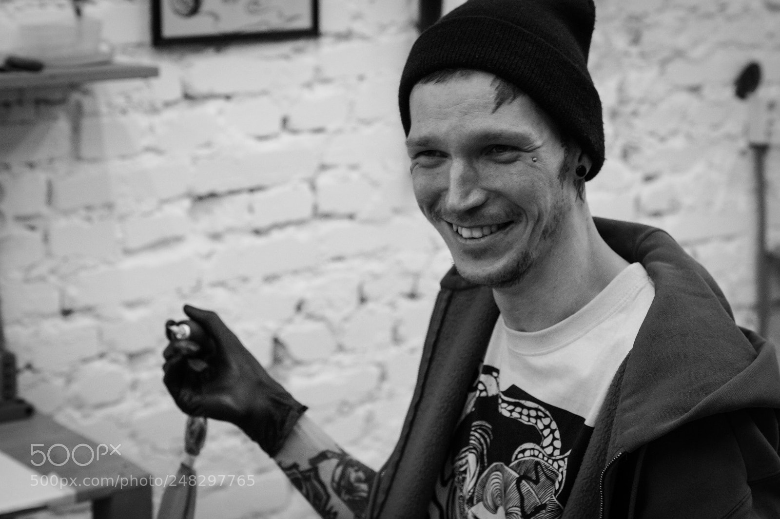 Sony SLT-A58 sample photo. Tattoo photography