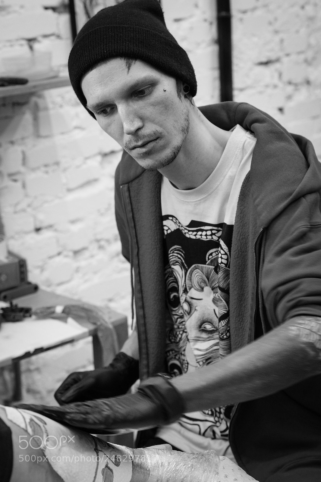 Sony SLT-A58 sample photo. Tattoo photography