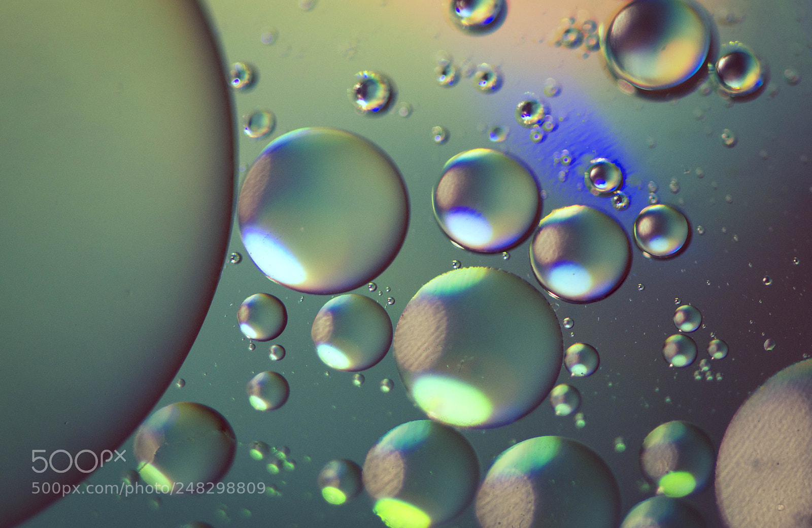 Nikon D5100 sample photo. Oil on water photography