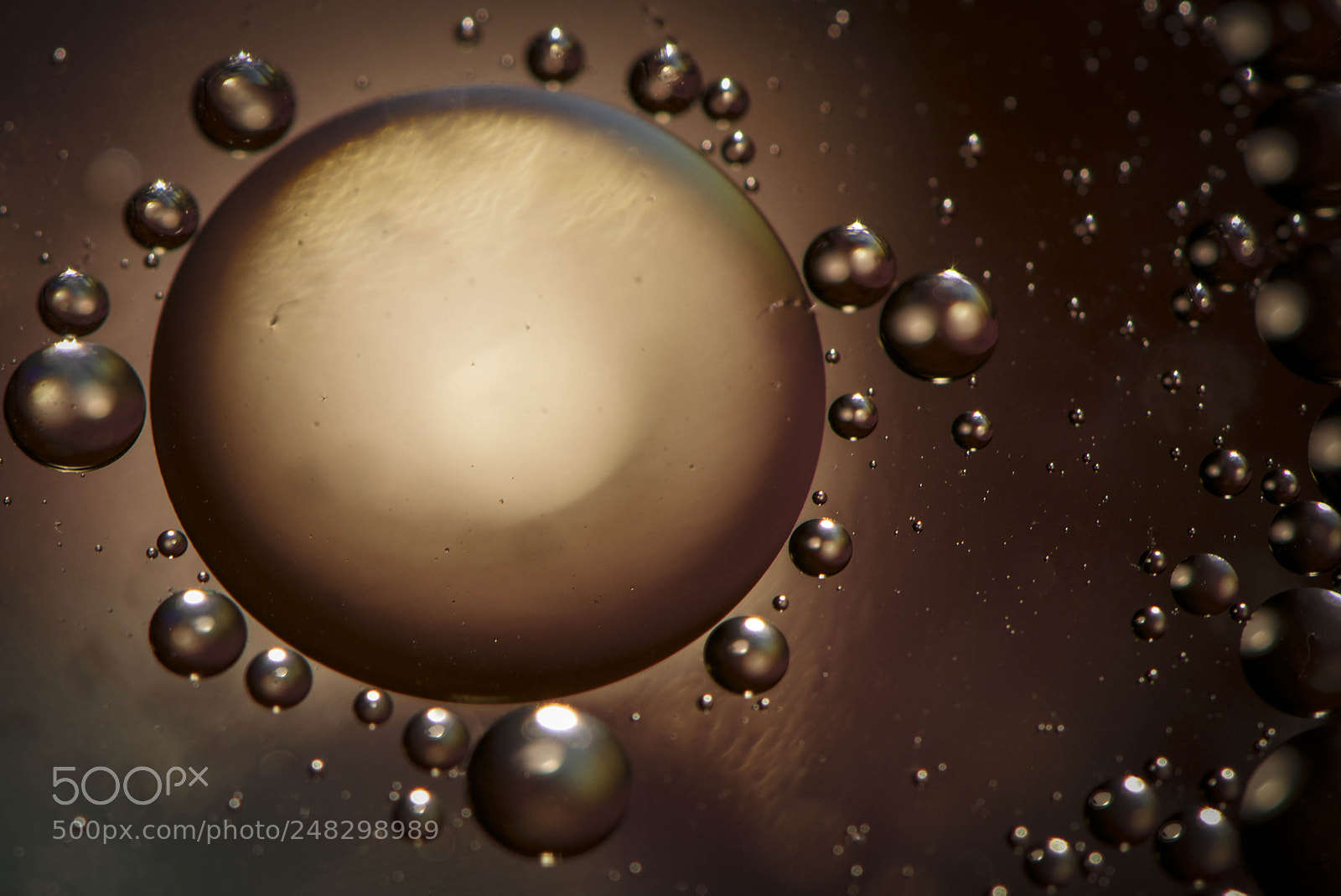 Nikon D5100 sample photo. Oil on water photography