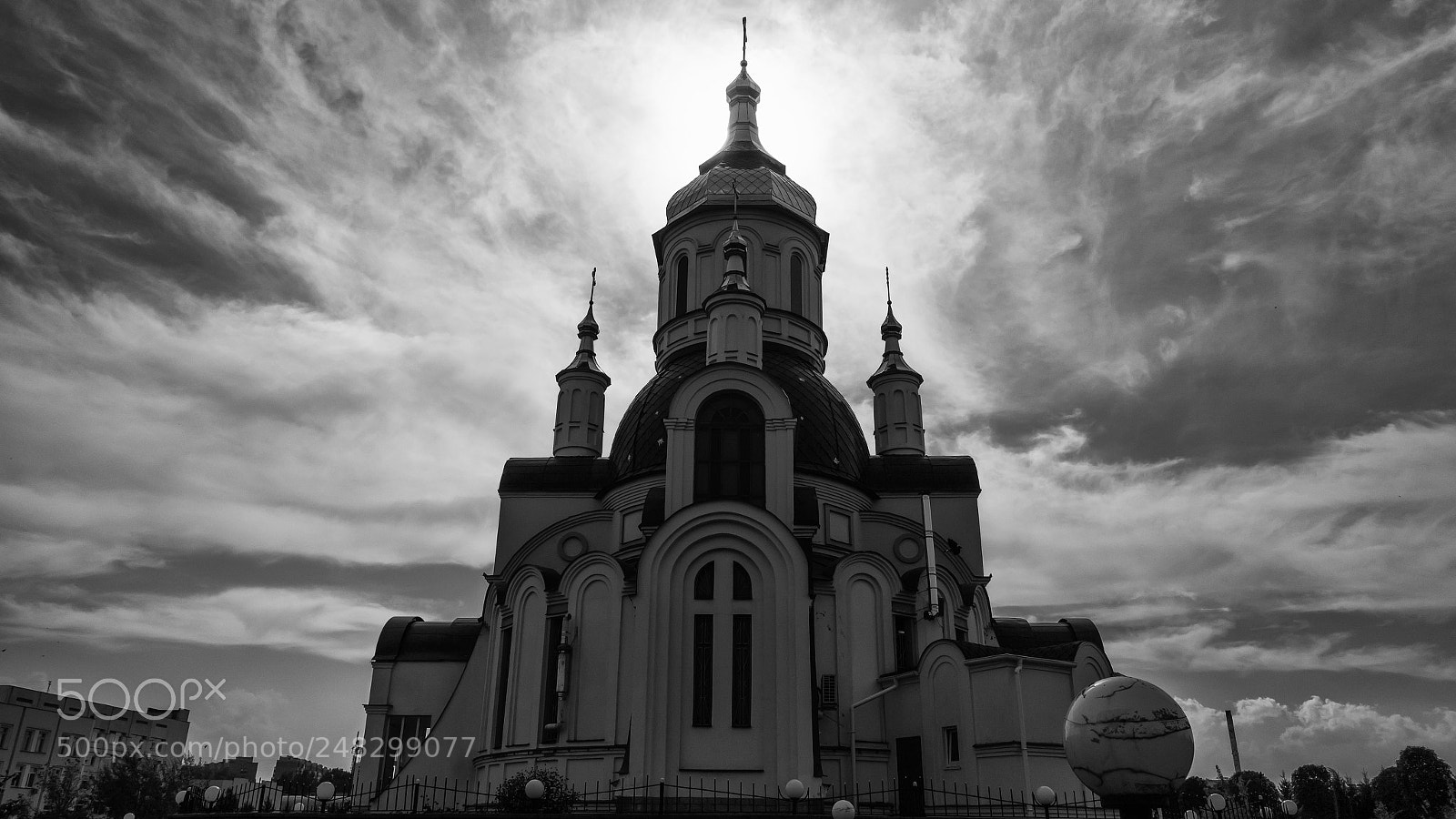 Samsung NX300 sample photo. Church photography